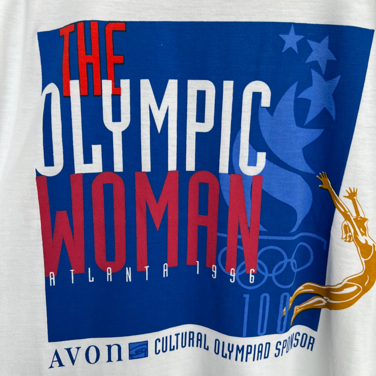 1996 Atlanta Olympic Women Tee - Size S