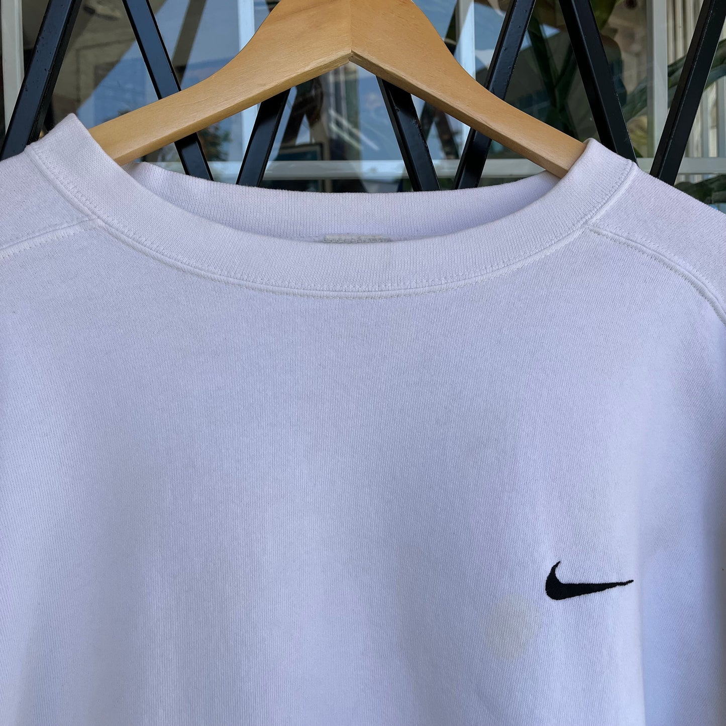Vintage 90s Nike Embroidered Logo Crewneck - Size XXL
