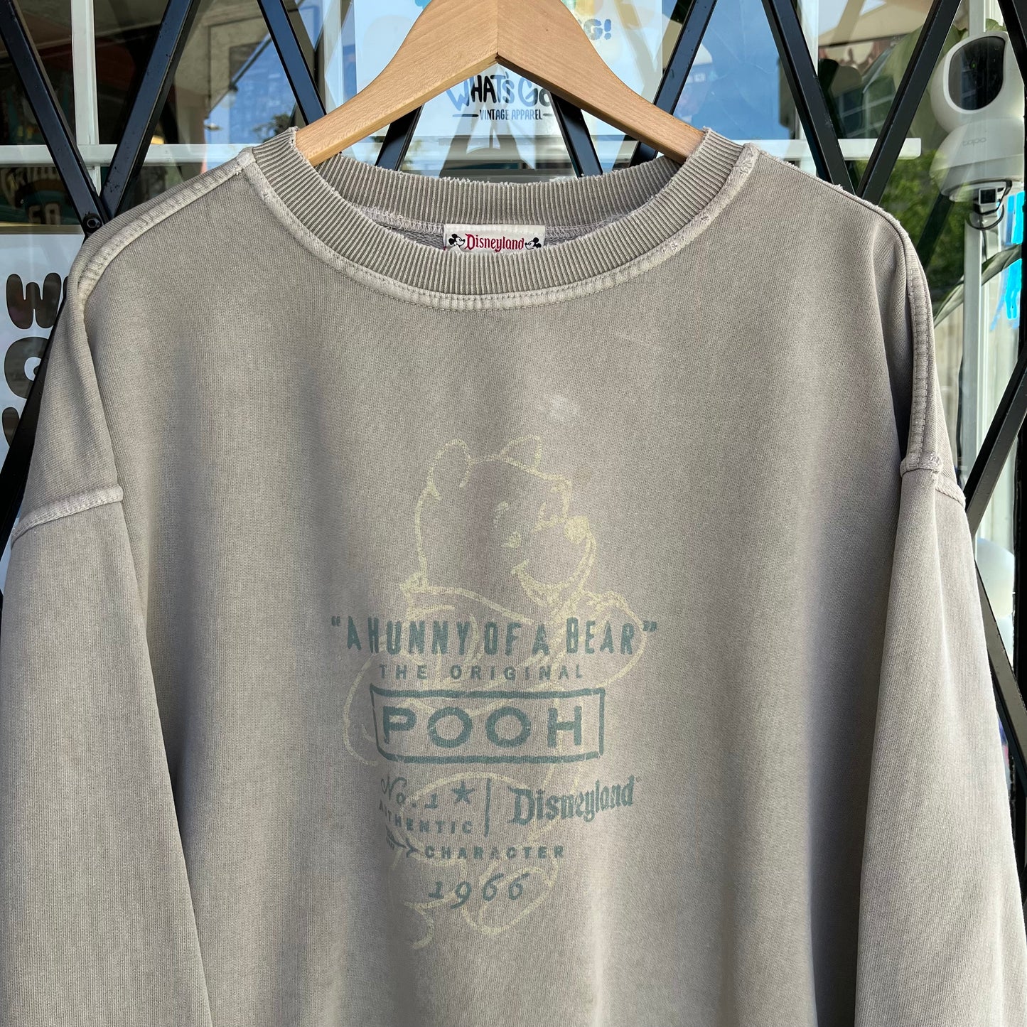 Distressed Vintage Disney Winnie The Pooh Crewneck - Size XL