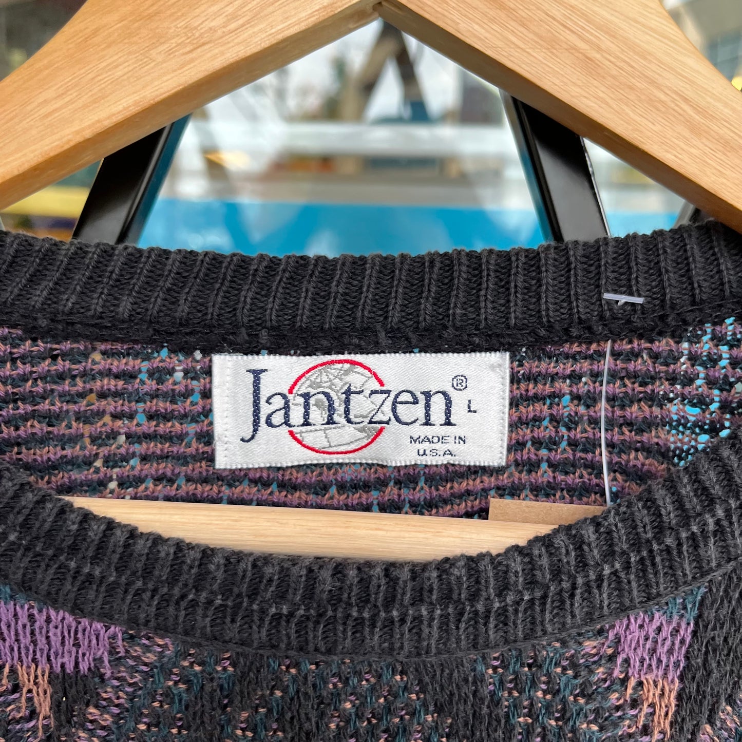 Vintage Knit Sweater - Size L