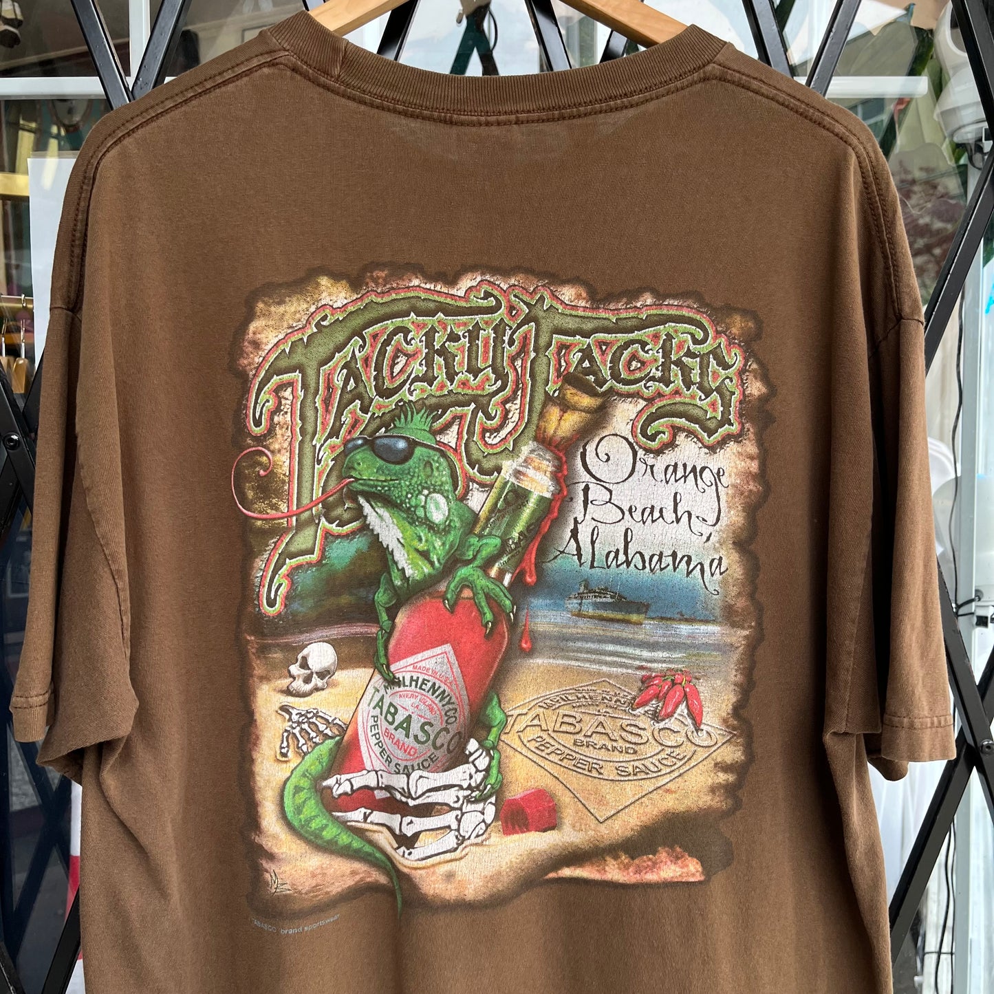 Vintage Tabasco Hot Sauce Tee - Size XL