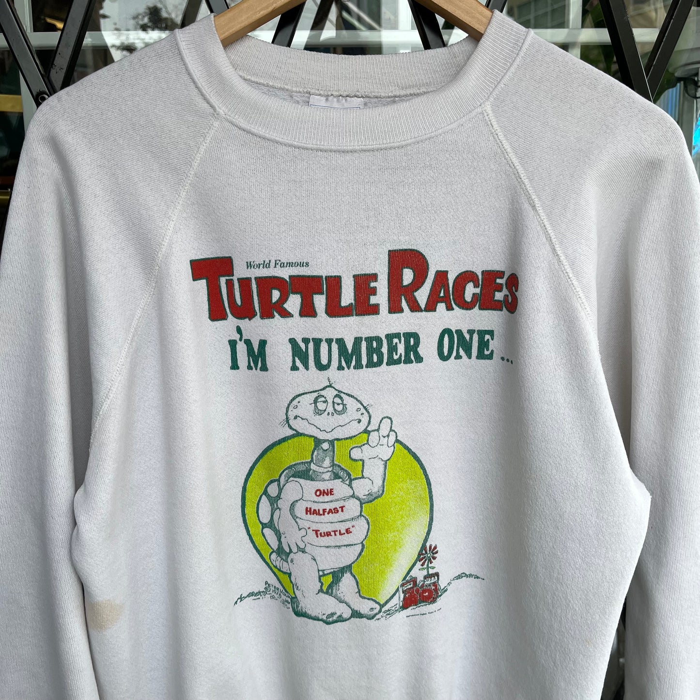 1978 Turtle Races Crewneck - Size L