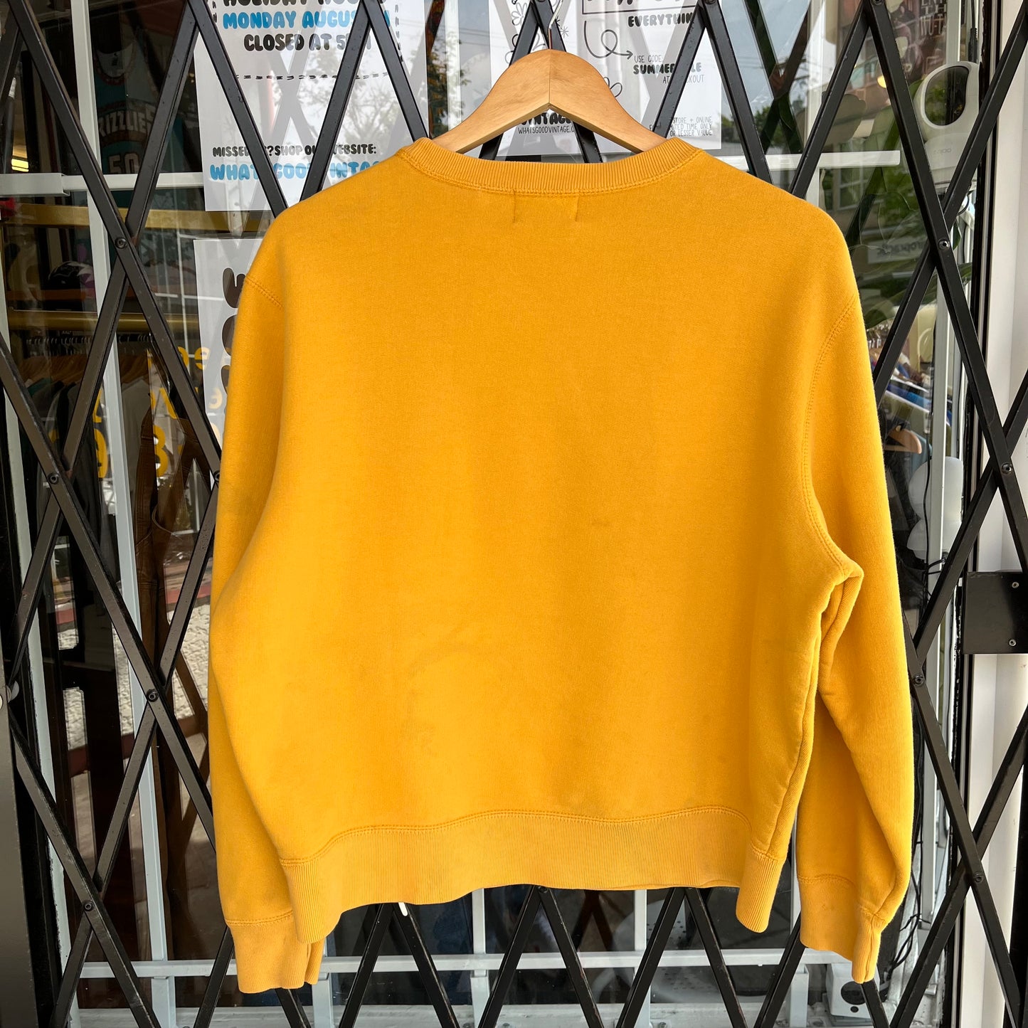Vintage Roots Basic Crewneck Yellow - Size S