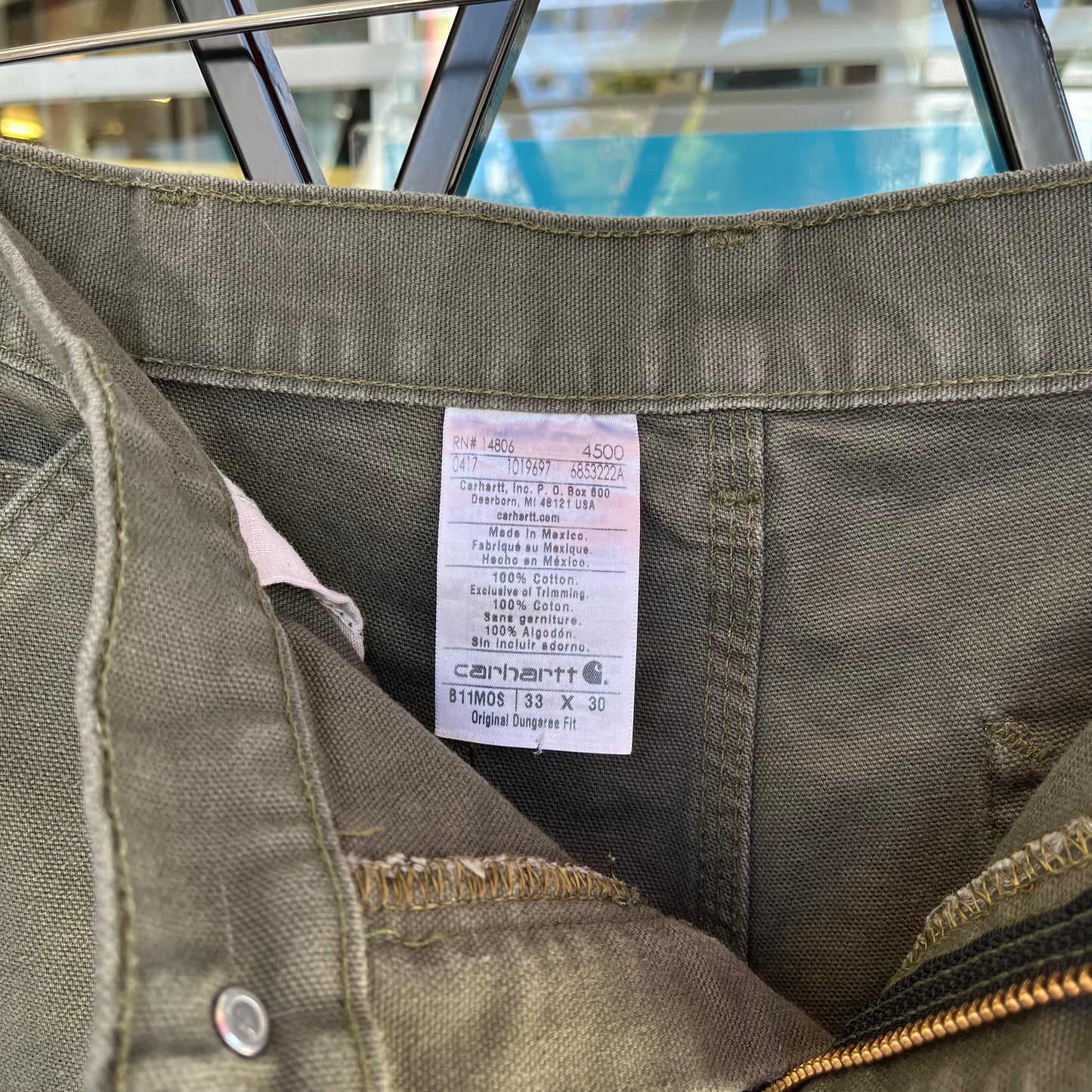 Carhartt Carpenter Work Pants - Size 33W