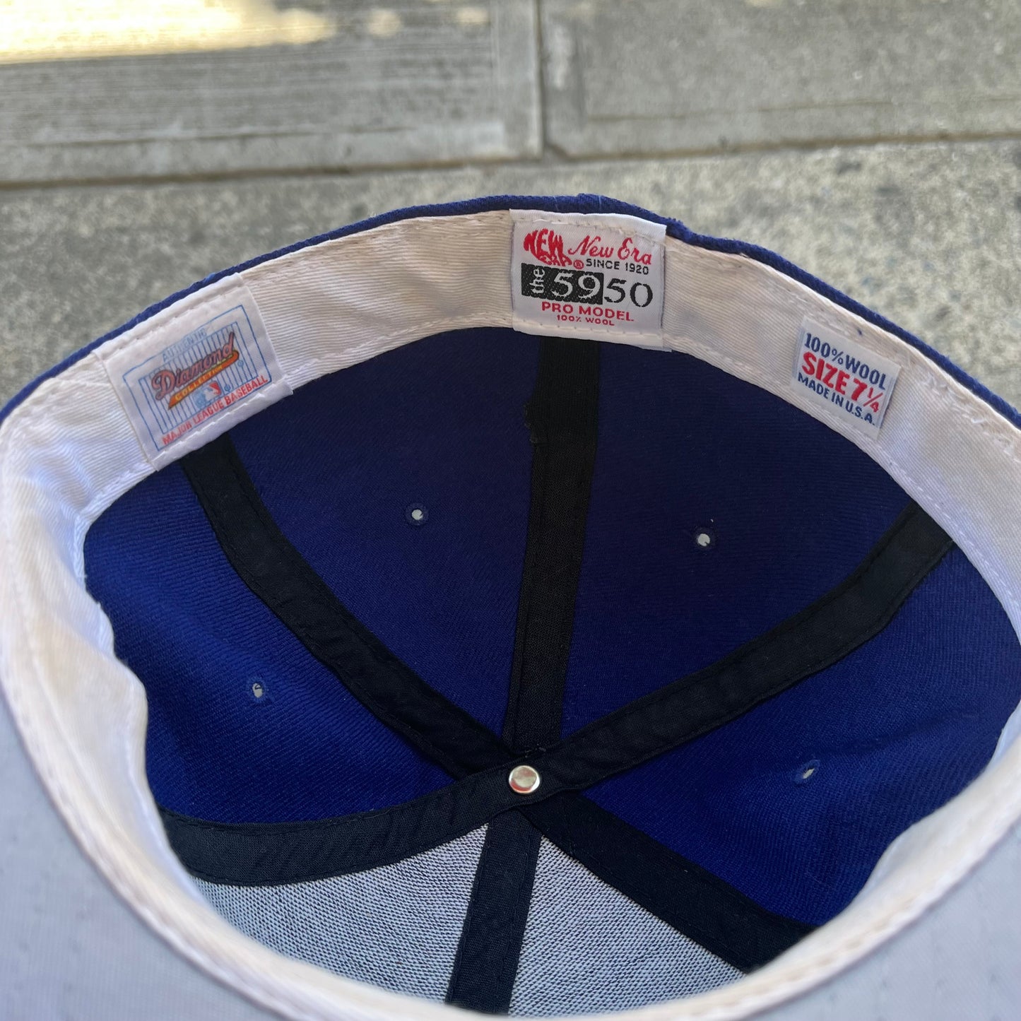 Vintage New Era Montreal Expos Fitted Hat - Size 7 1/4