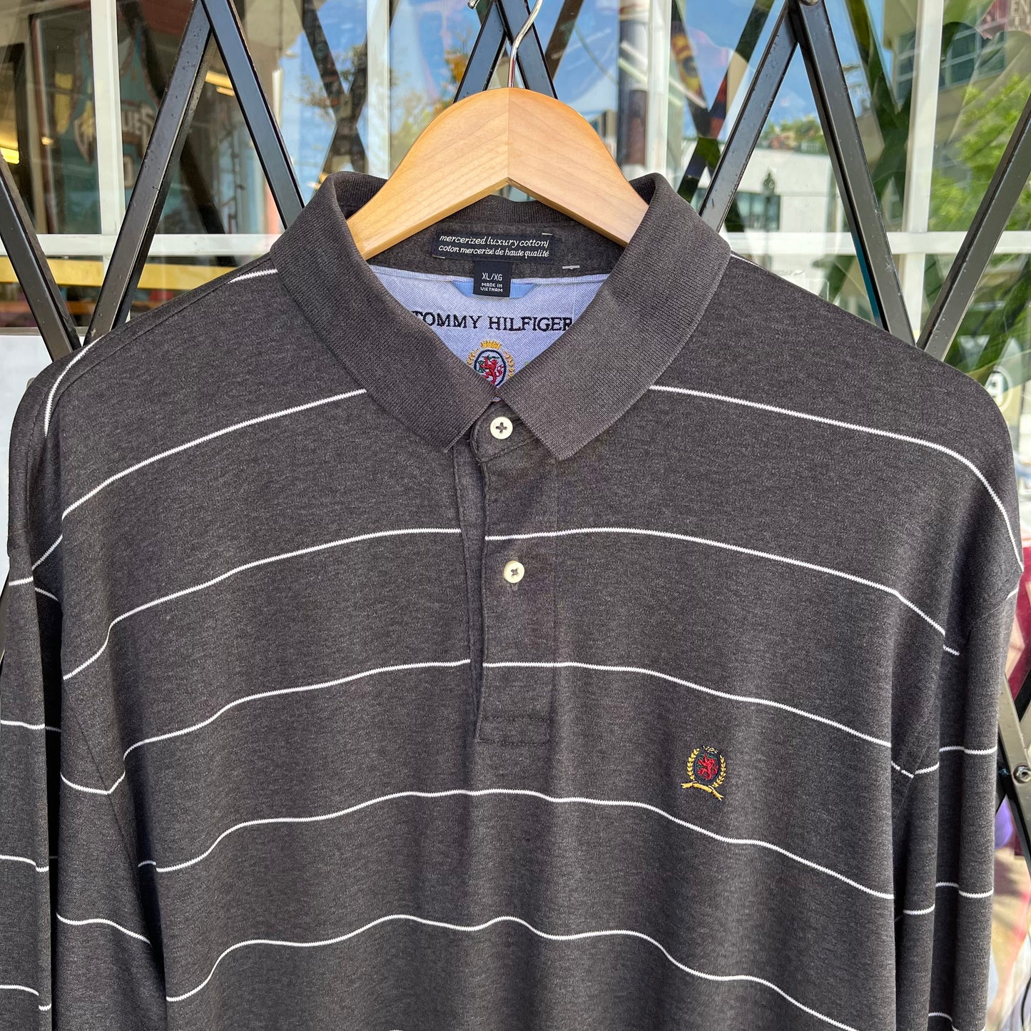 Vintage Tommy Hilfiger Long Sleeve Shirt - Size XL