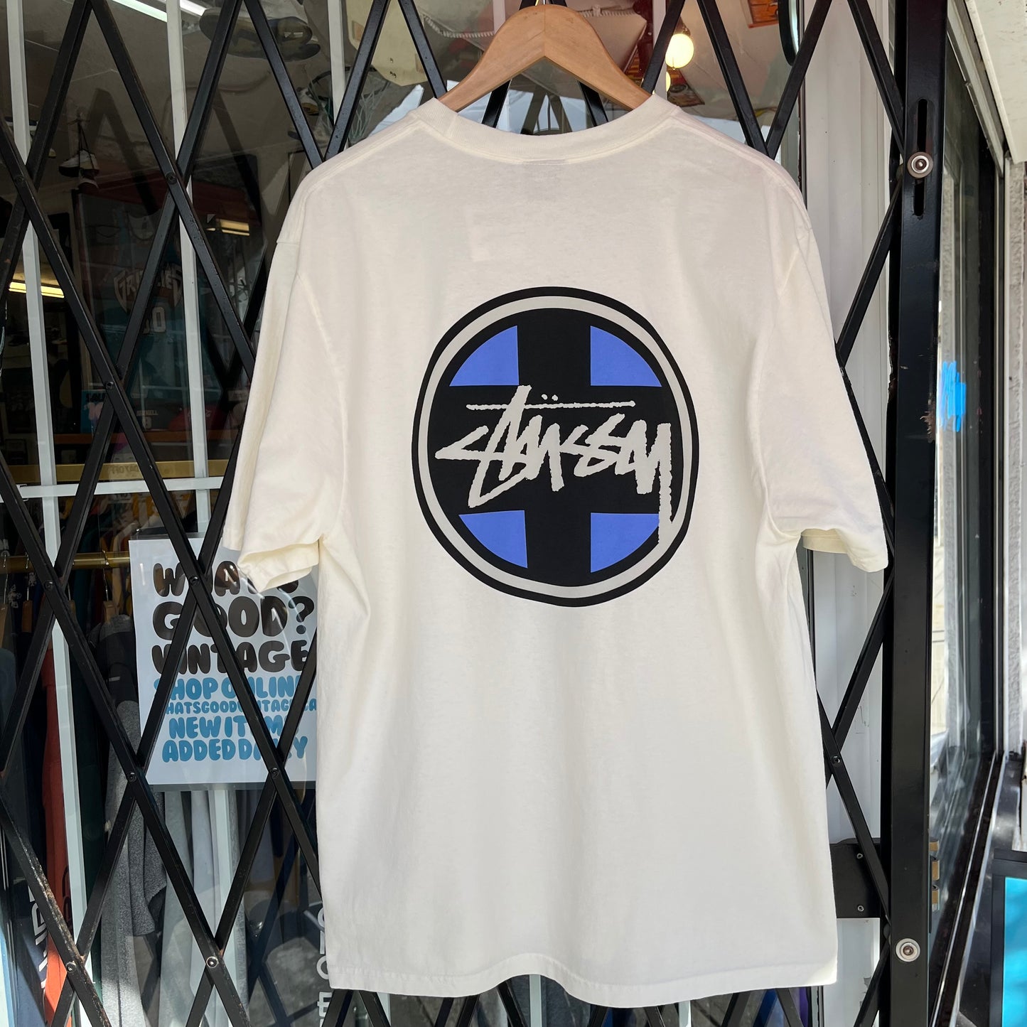 Stussy Cross Dot Tee - Size L