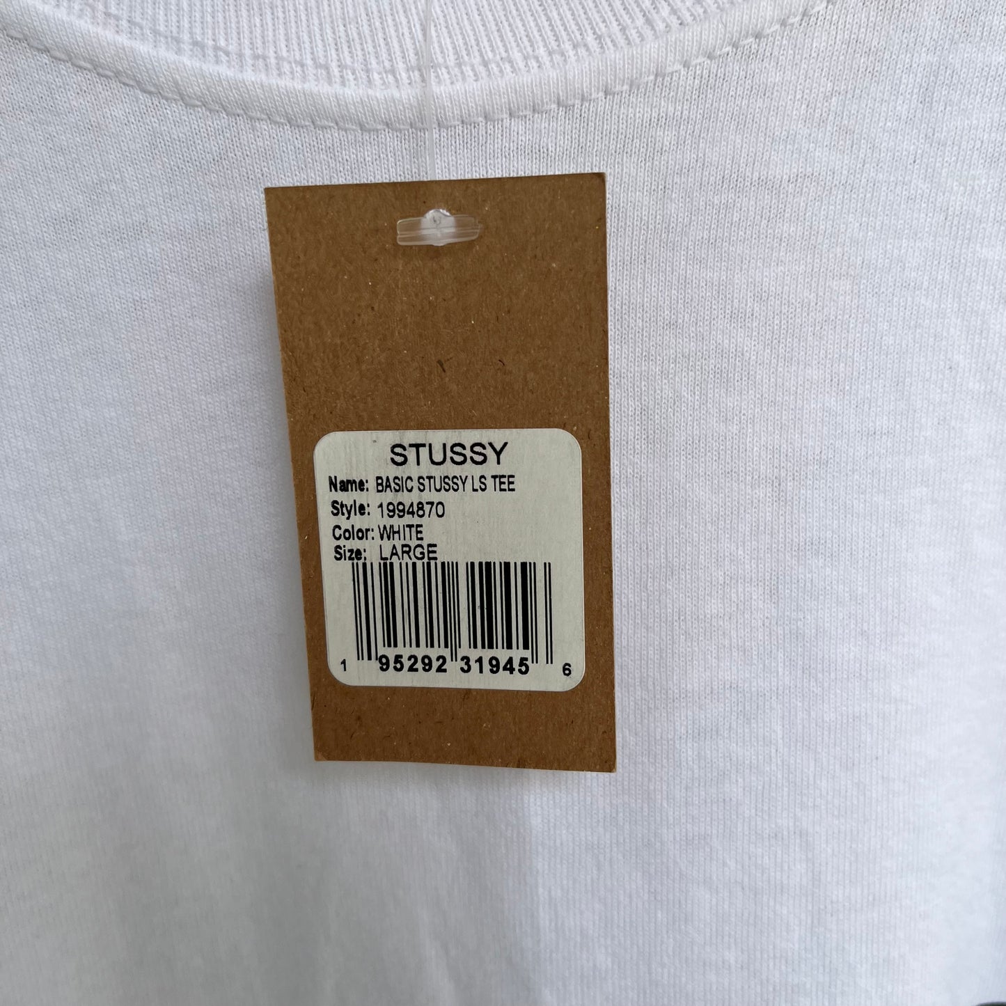Stussy Basic Long Sleeve - Size L