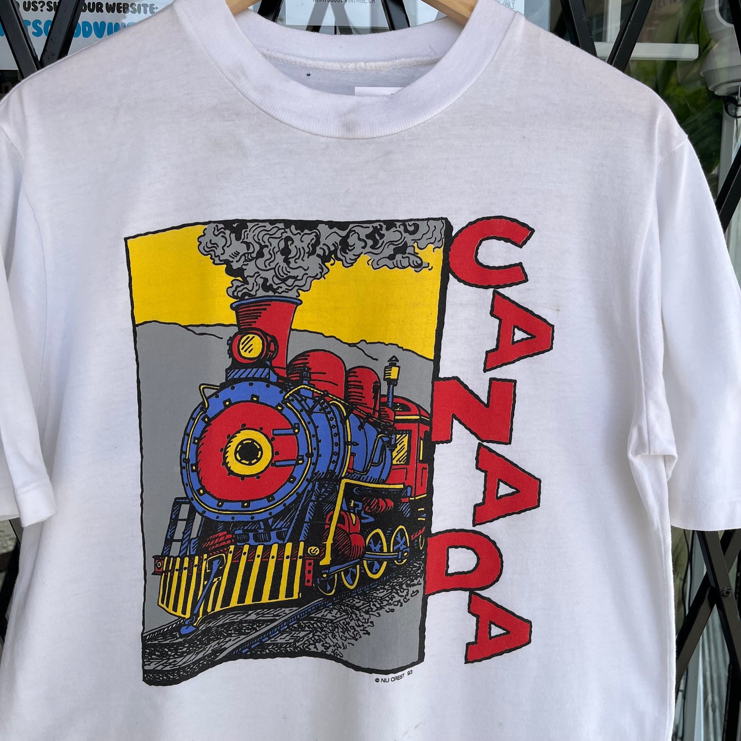 1993 Canada Train Tee - Size L