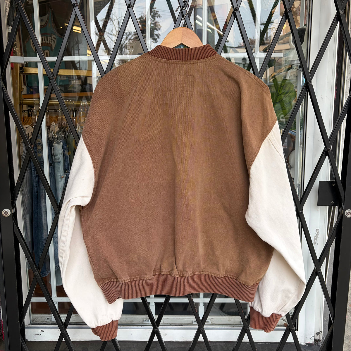 Vintage Denim Snap Button Jacket - Size M