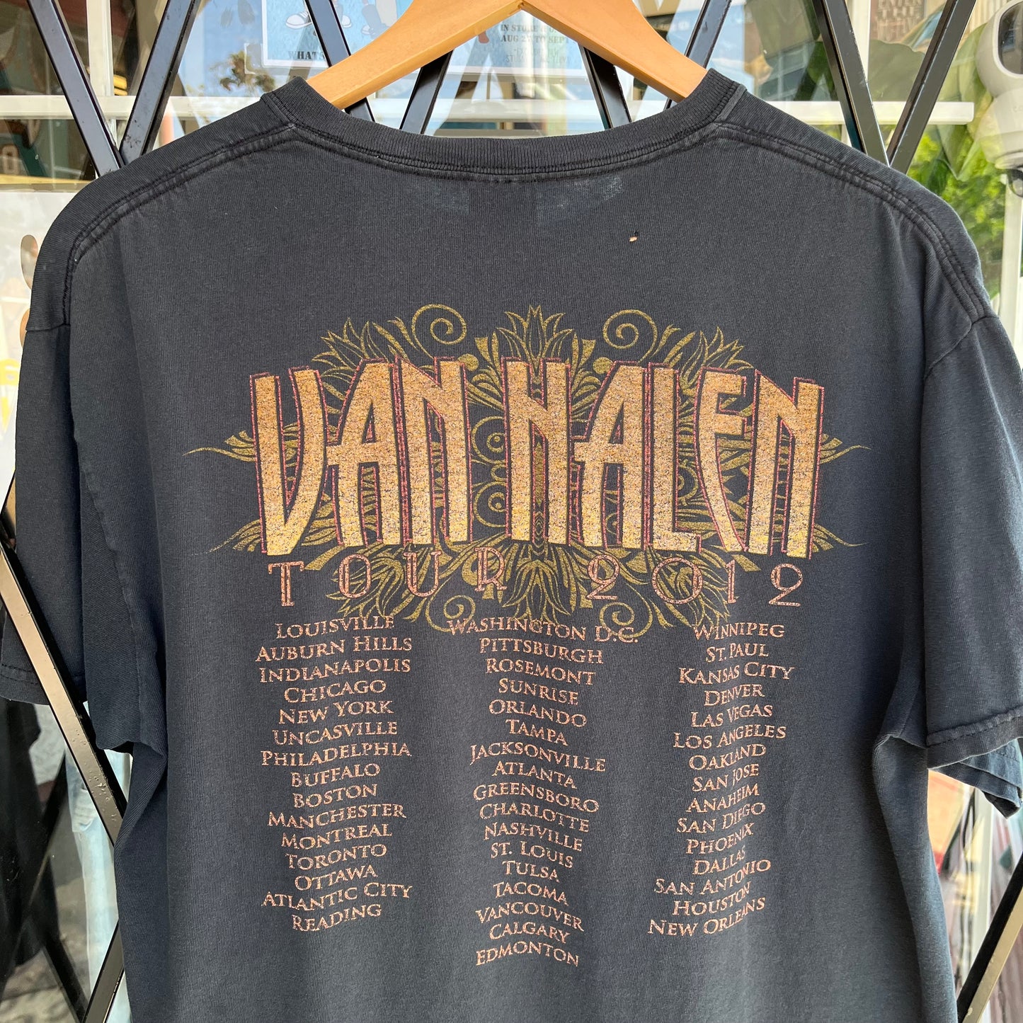 2012 Van Halen Tour Tee - Size L