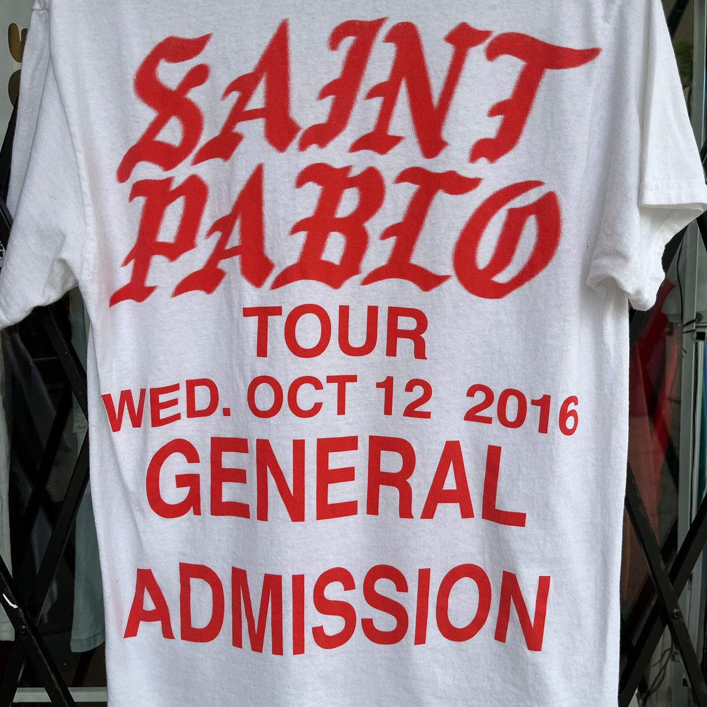 2016 Kanye West Saint Pablo Tour Tee - Size M