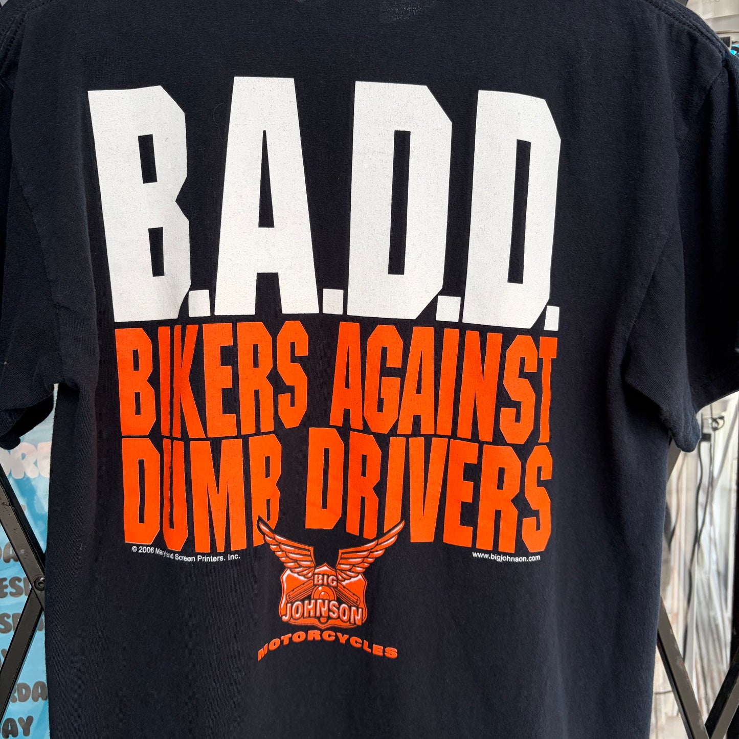 Big Johnson BADD Motorcycle Tee - Size M