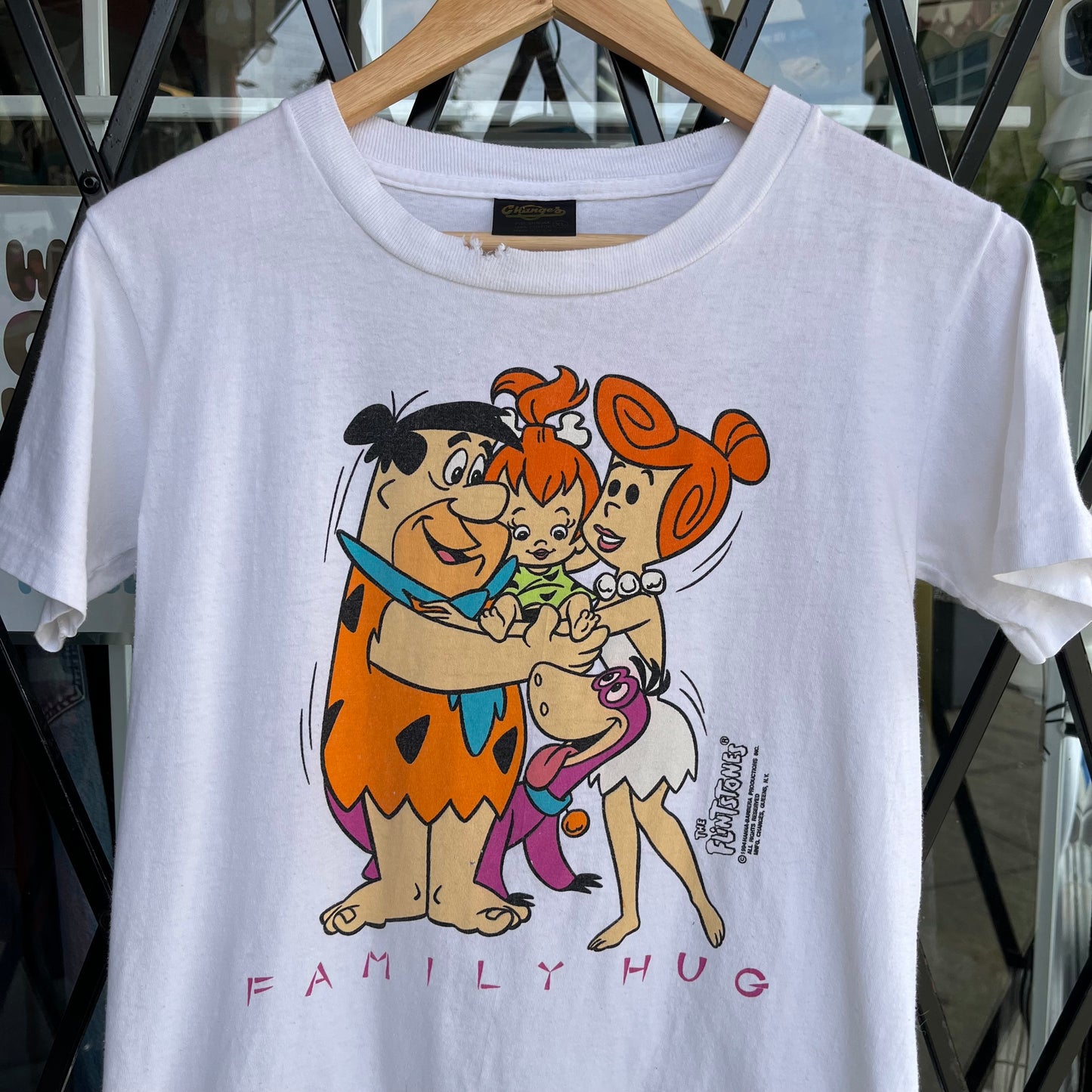 1994 Flintstones Family Hug Tee - Size Youth XL