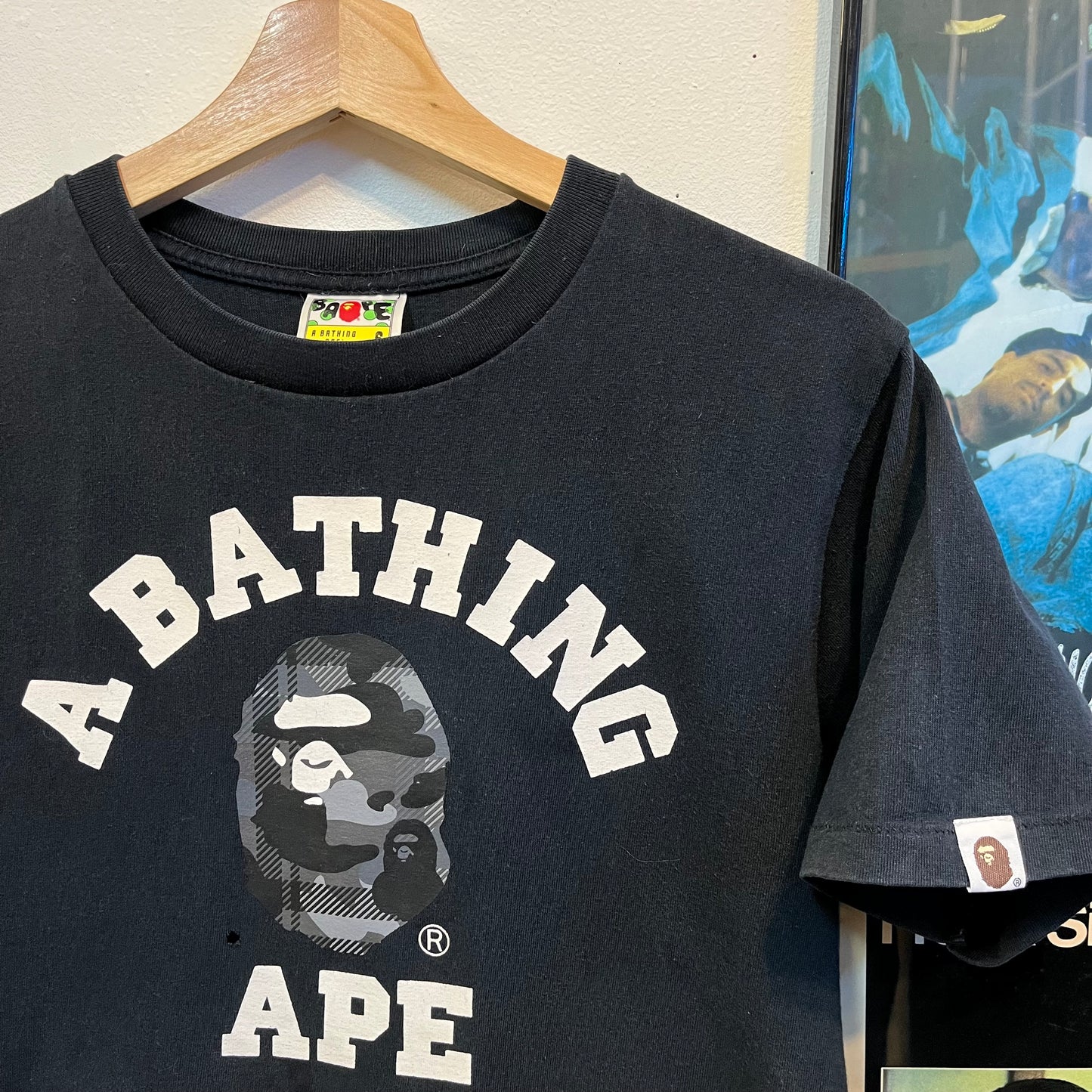 Bape College Tee - Size S