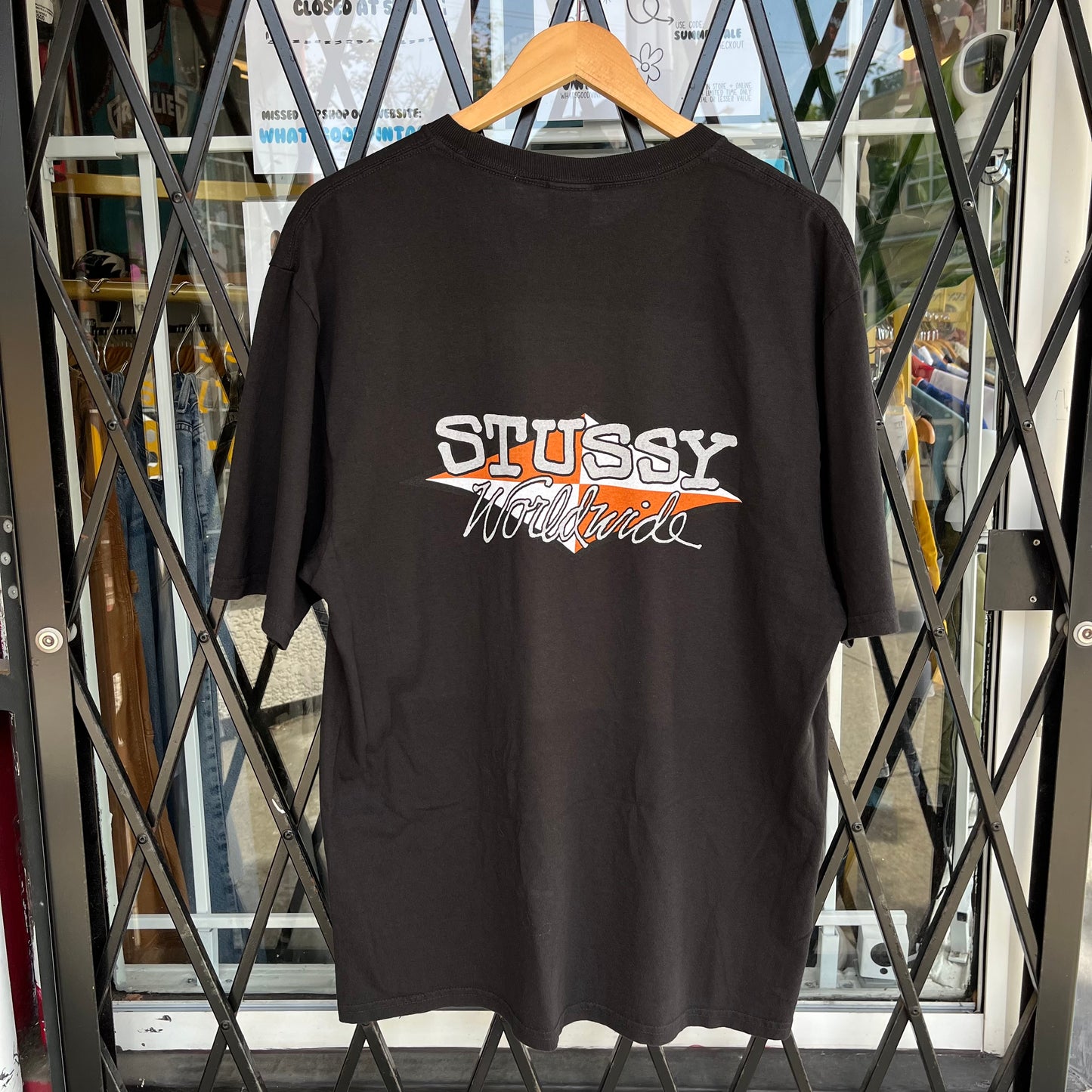Stussy Worldwide Diamond Tee - Size L