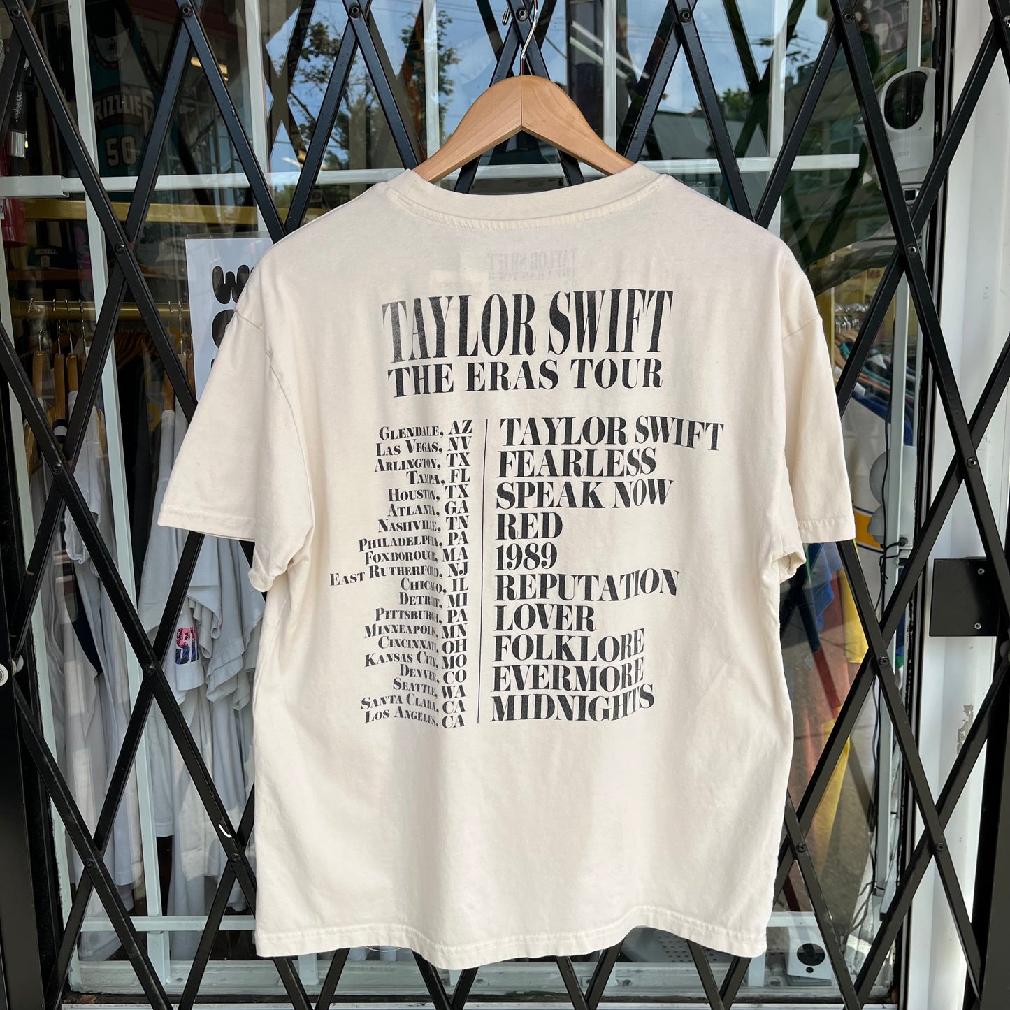 Taylor Swift The Eras Tour Tee - Size L