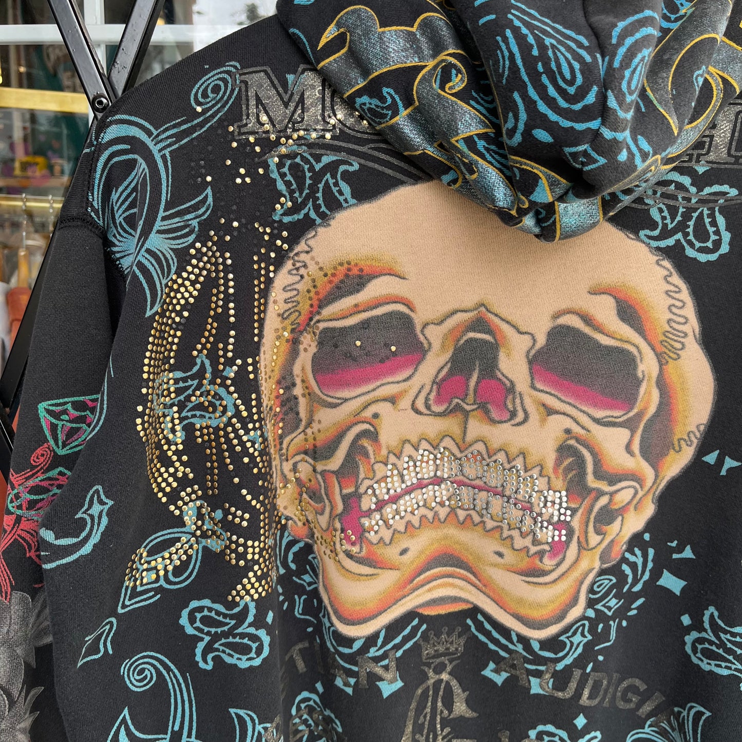 Christian Audigier Hoodie - Size M