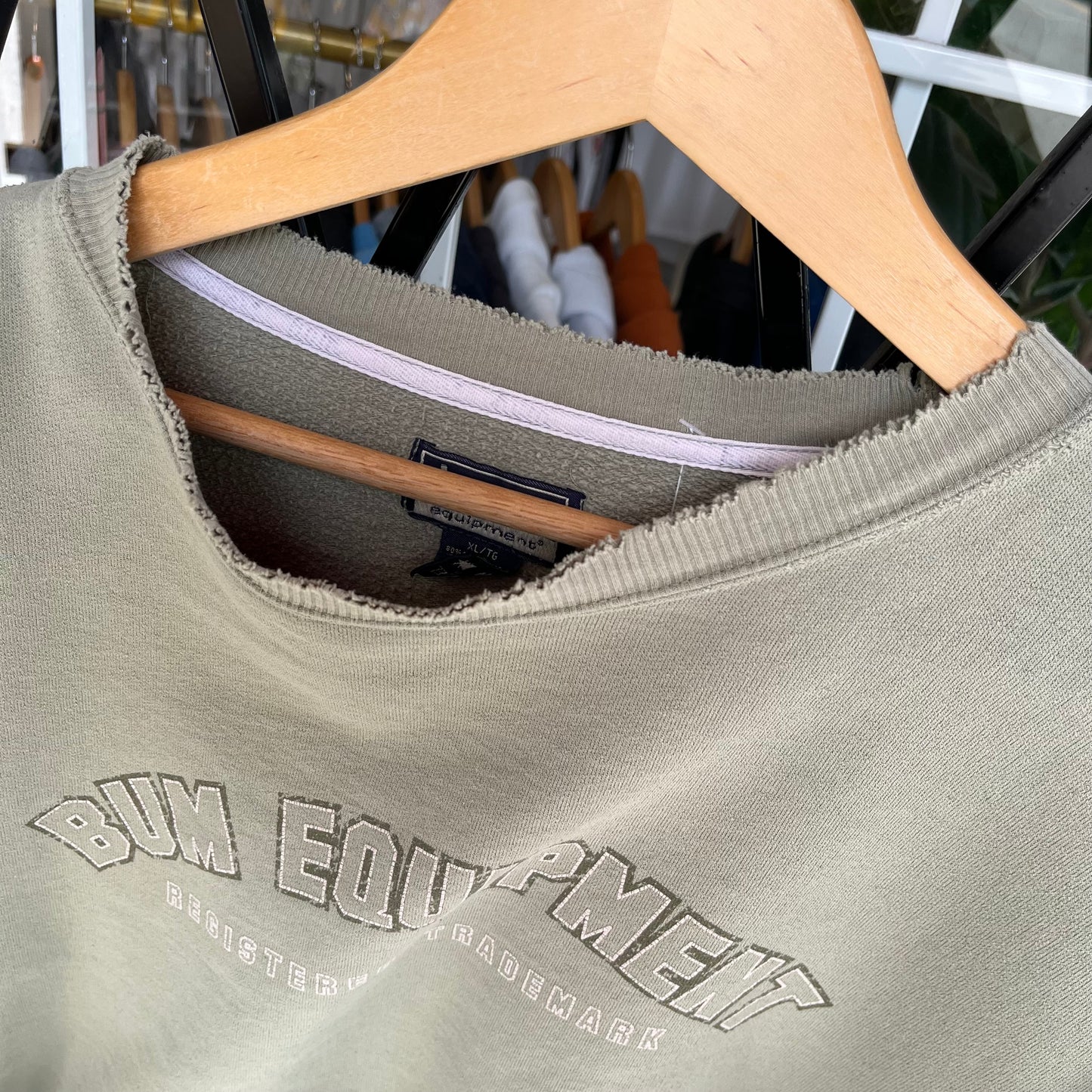 Vintage BUM Equipment Crewneck - Size XL