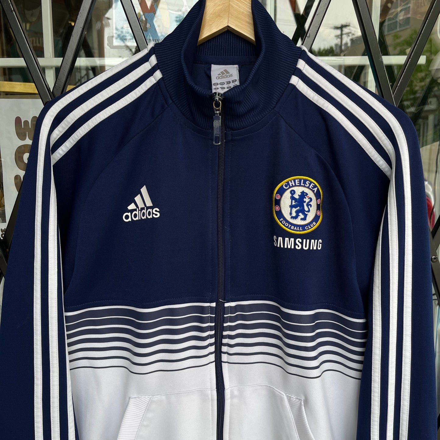 Adidas Chelsea FC Track Jacket - Size M