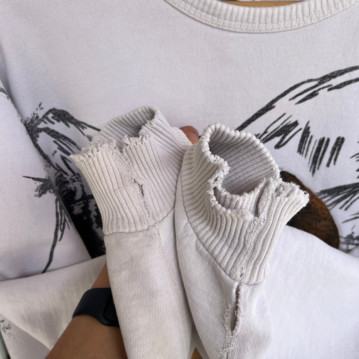 Vintage Bear Oversized Crewneck - Size XXL