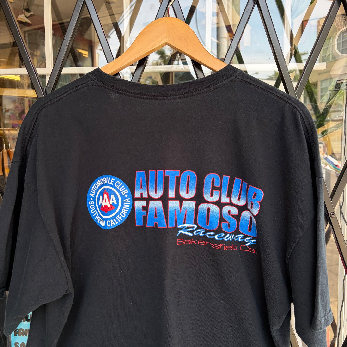 Vintage Famoso Raceway Car Tee - Size XL
