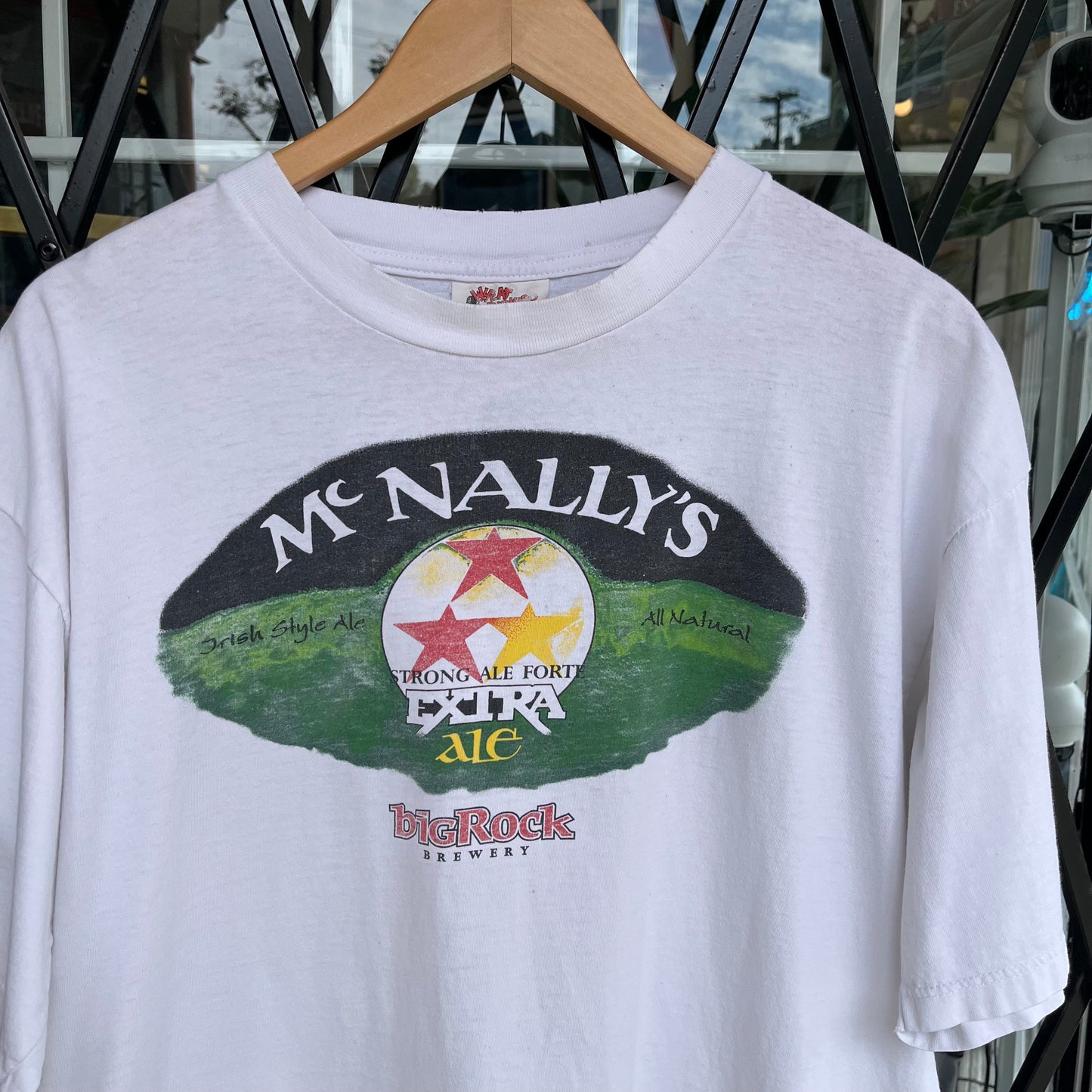 Vintage 90s McNally's Ale Tee - Size L