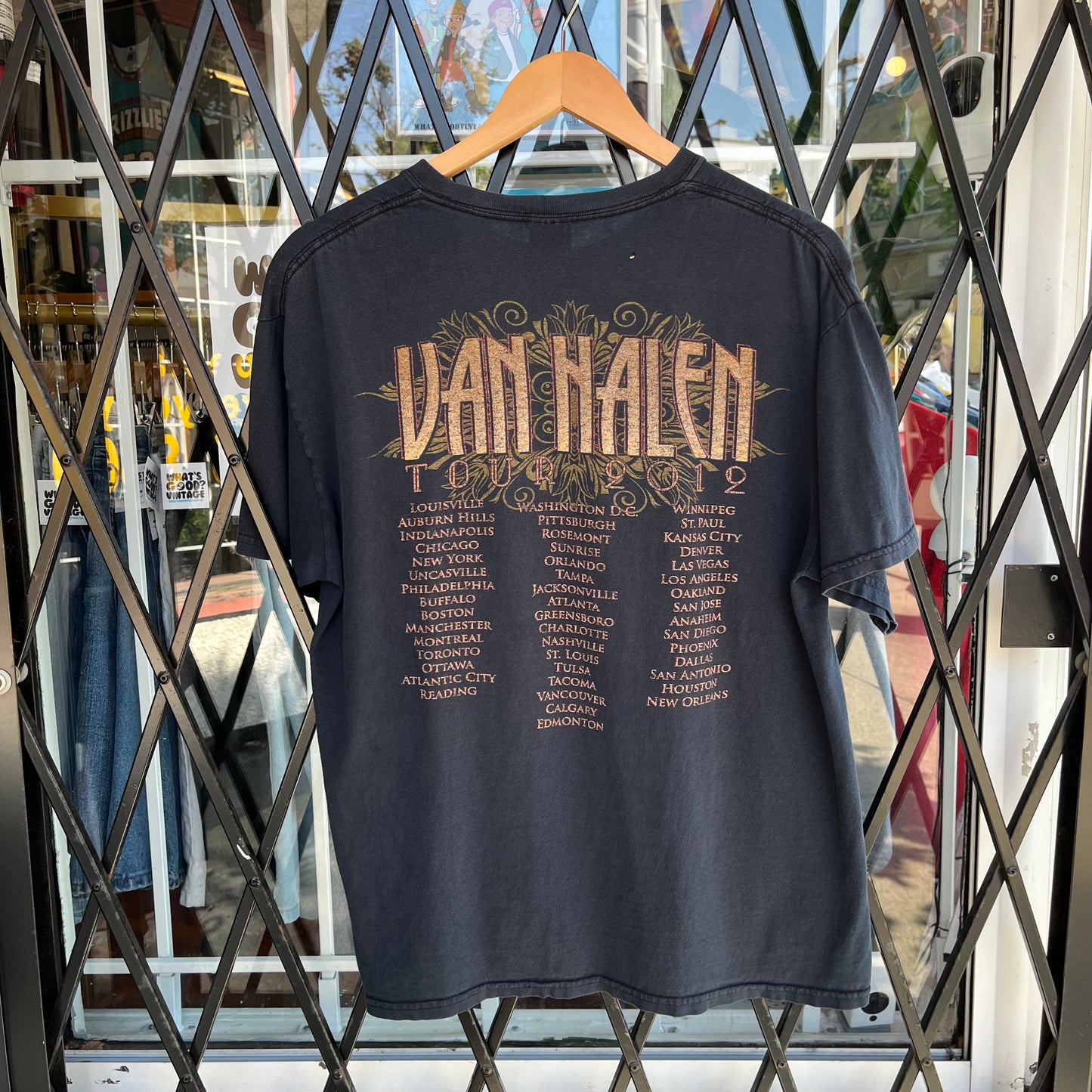 2012 Van Halen Tour Tee - Size L