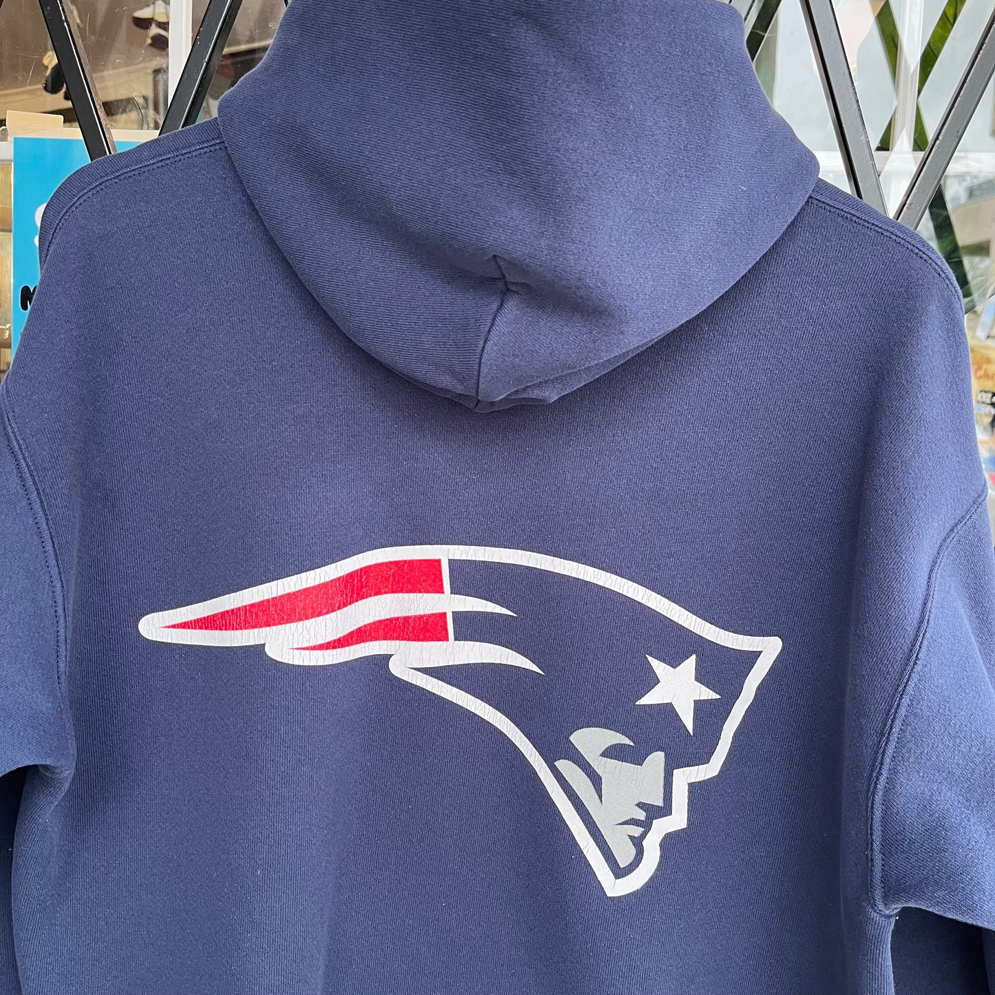 Vintage New England Patriots Hoodie - Size L