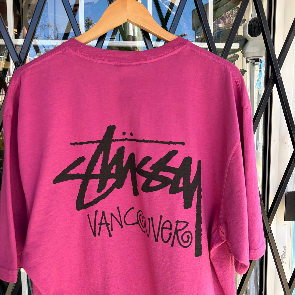 Stussy Vancouver Stock Tee Berry - Size XL