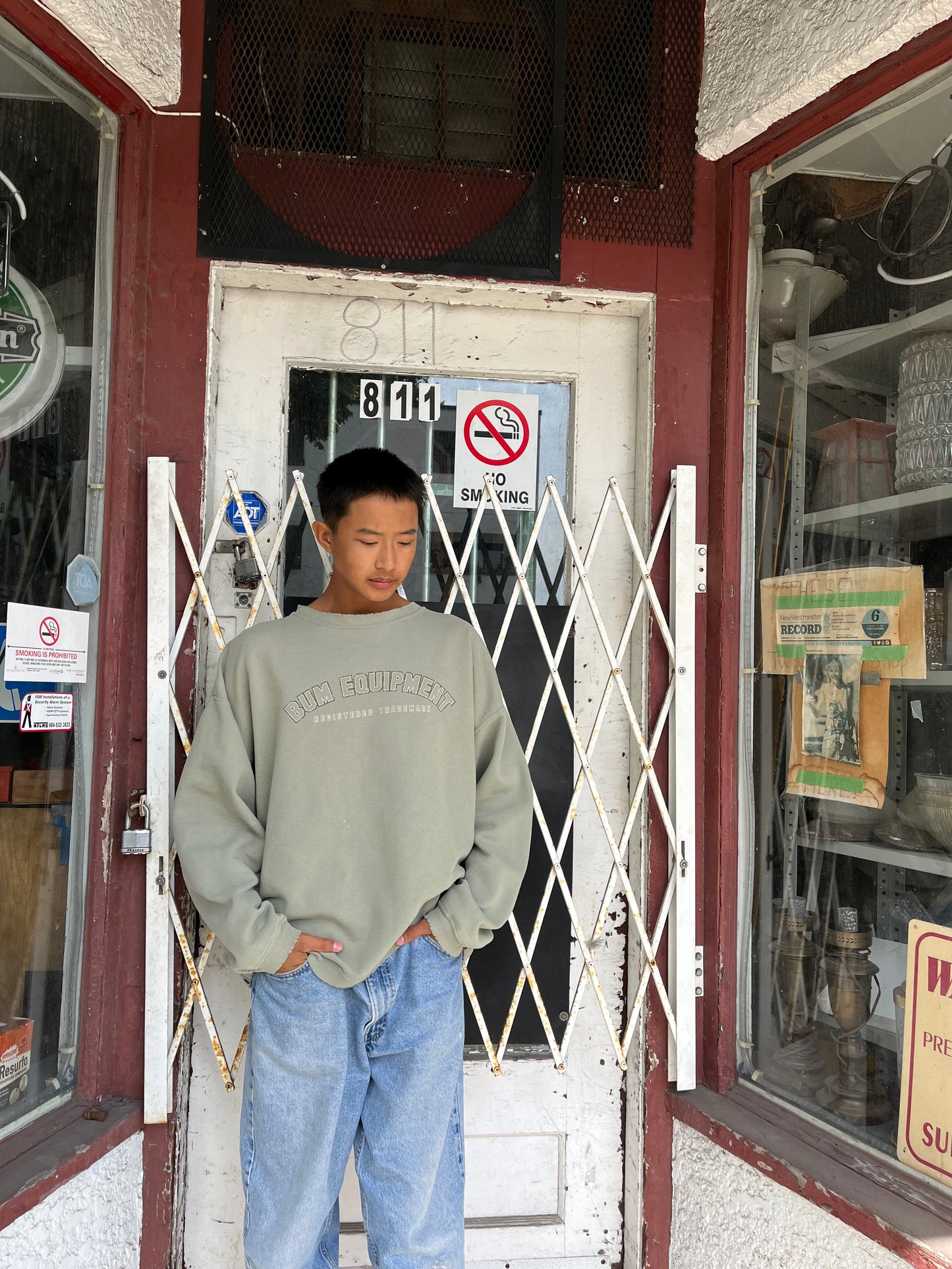 Vintage BUM Equipment Crewneck - Size XL