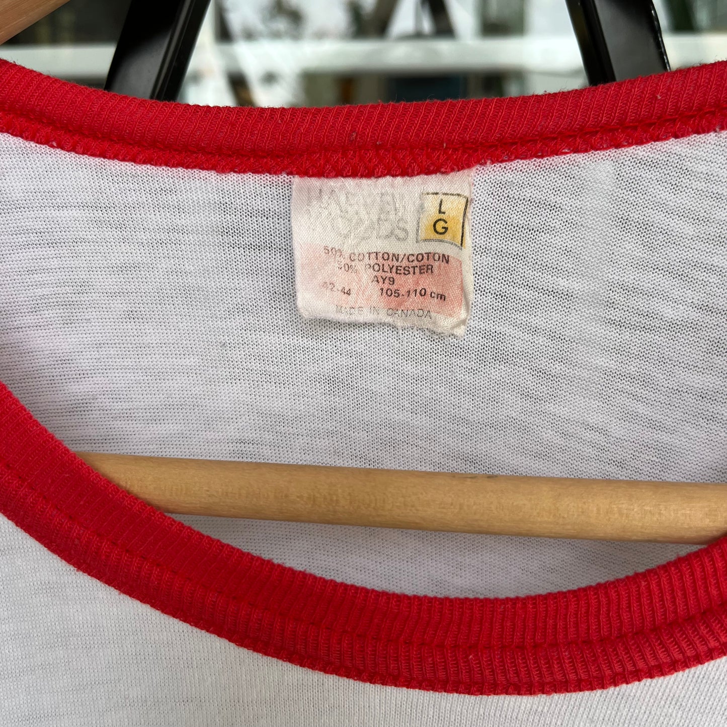 1980’s Romi Sauce and Pasta Ringer Tee - Size L