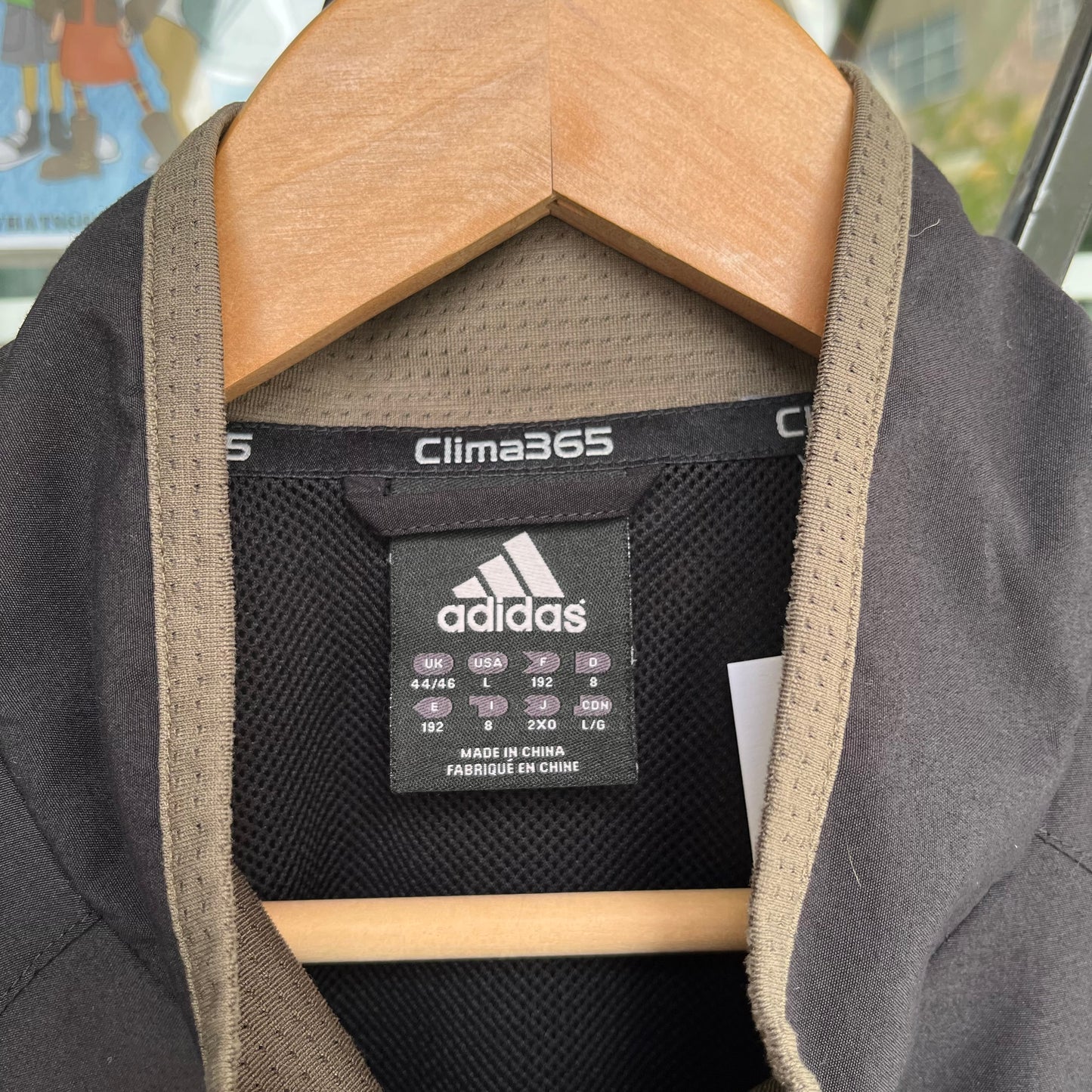 Adidas New Zealand All Blacks Rugby Windbreaker - Size L