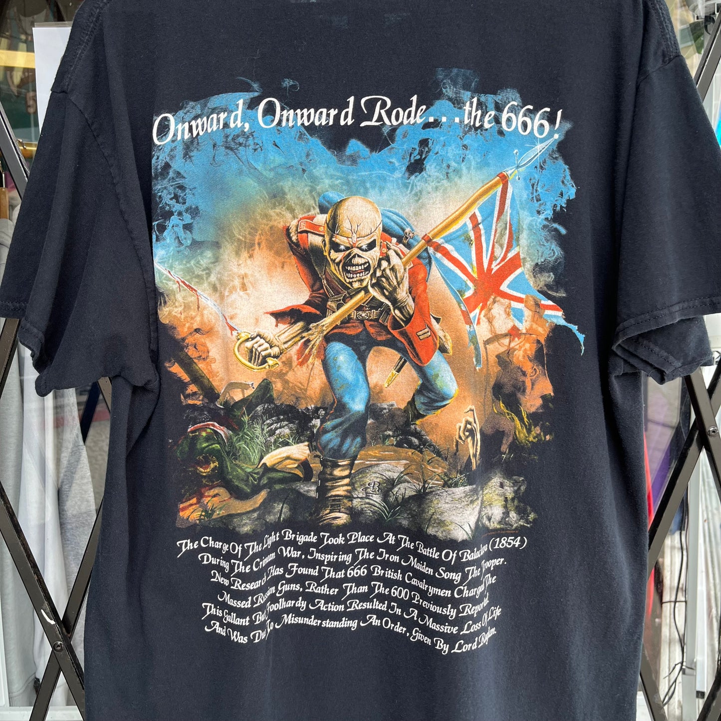 2016 Iron Maiden x Trooper Beer Tee - Size XL