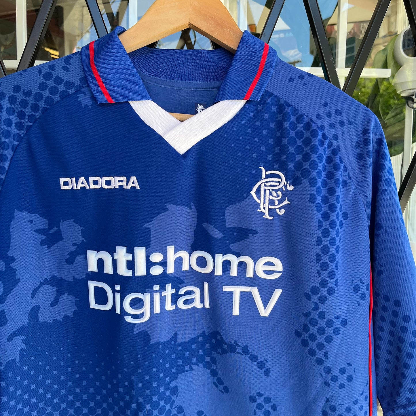 2002/03 Diadora Rangers FC Jersey - Size XL