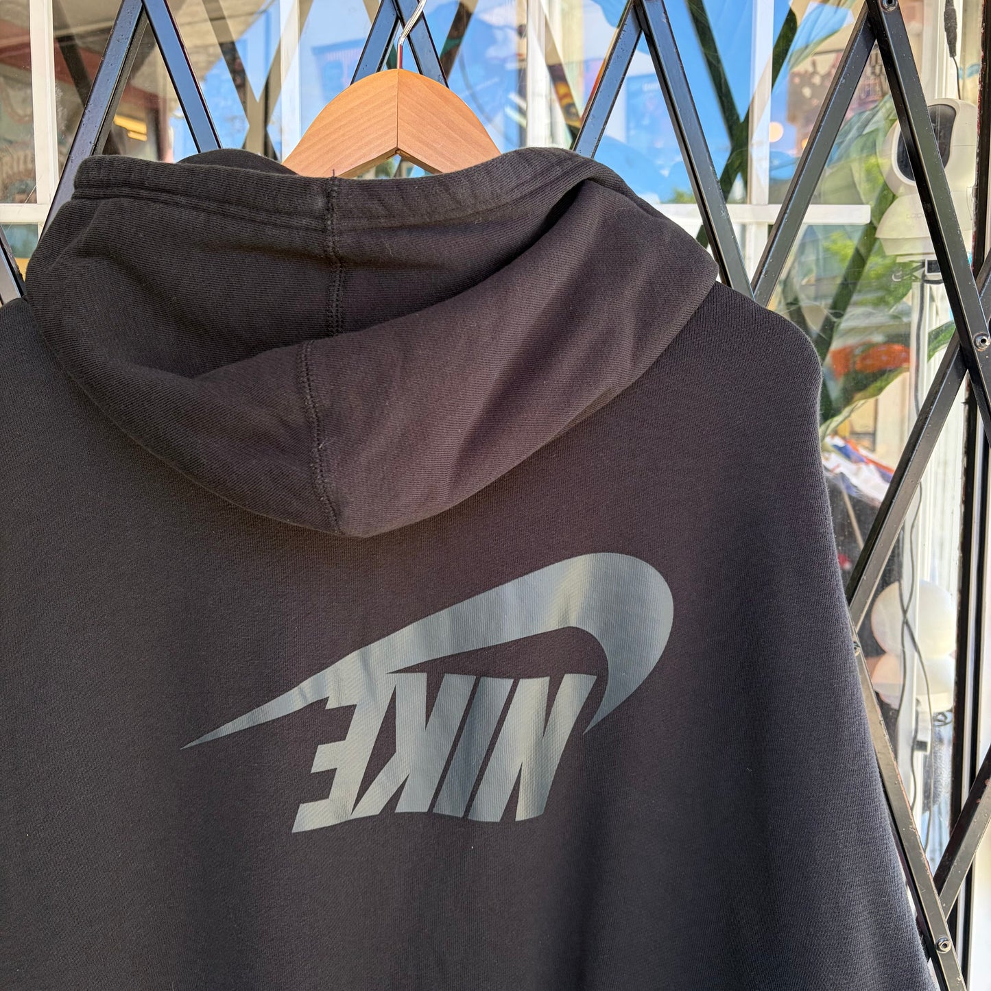 Nike Oversized Zip Up Hoodie - Size S