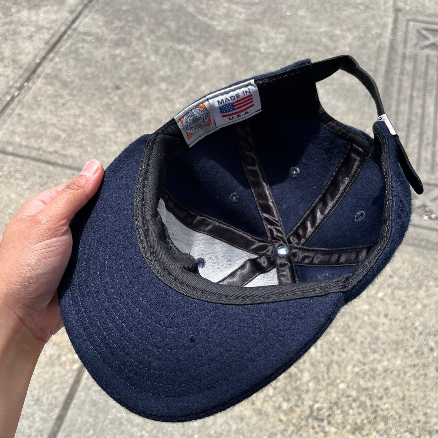 Ebbets Field Dogwood Coffee Co. Wool Strapback