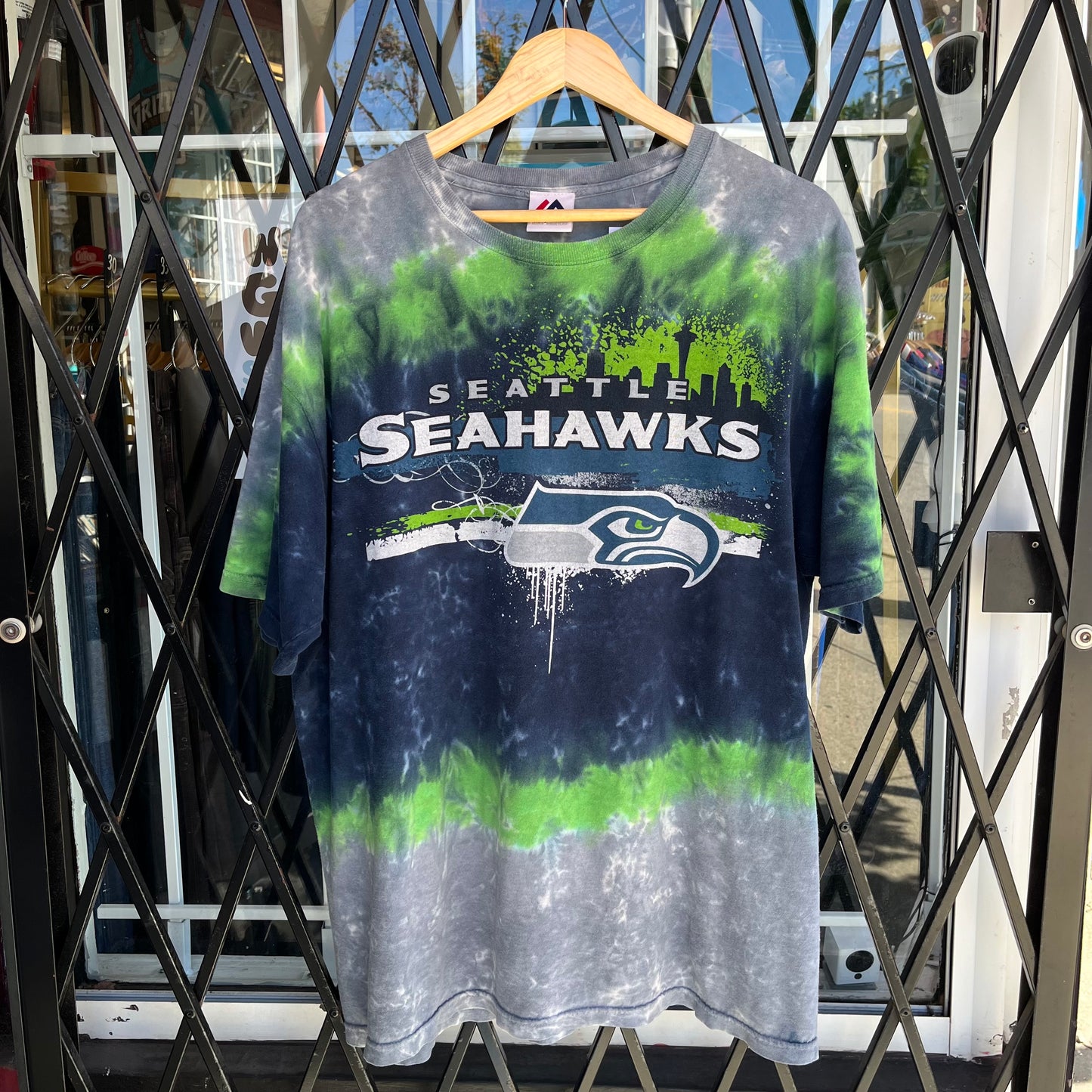 Seattle Seahawks Tie Dye Tee - Size XL