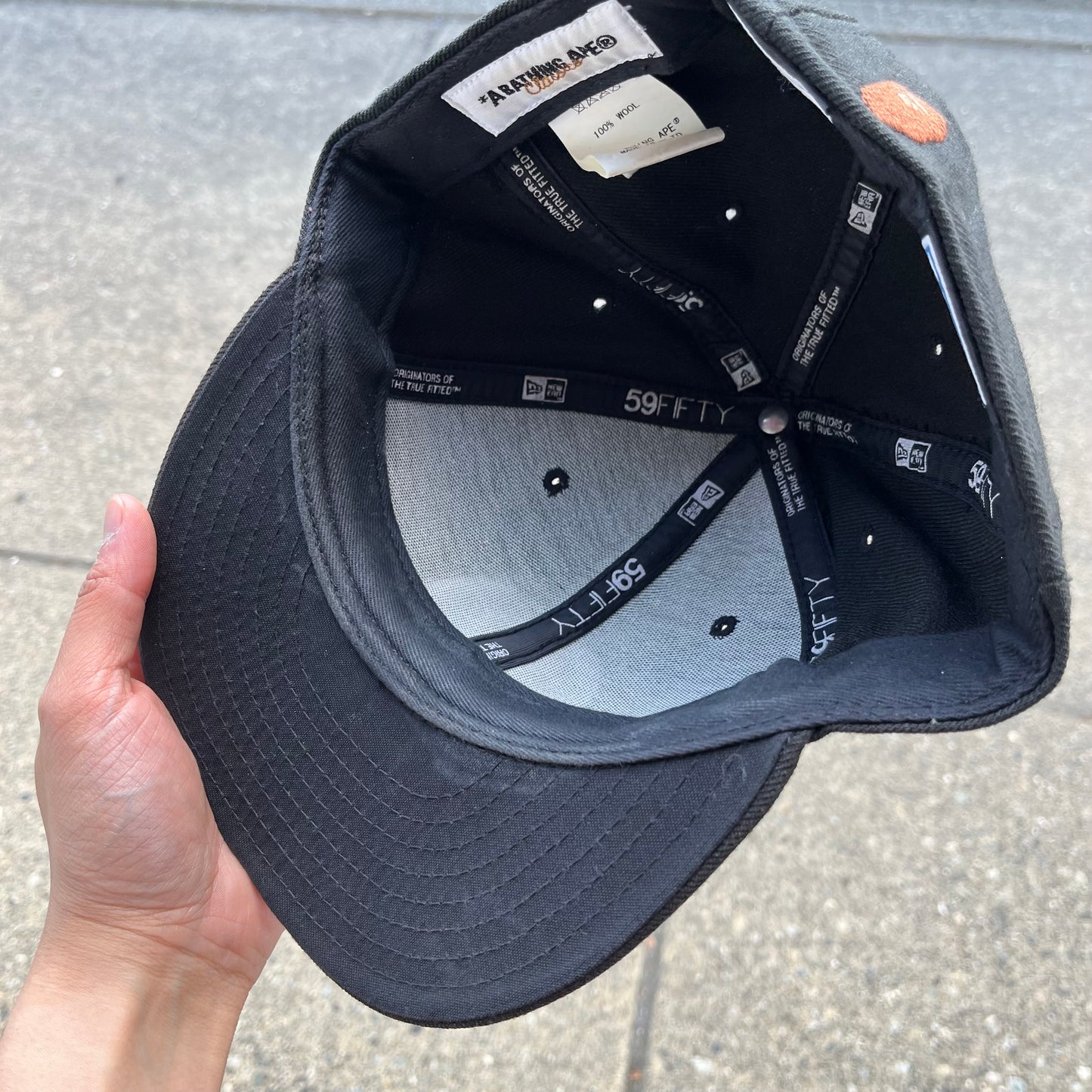 Bape x New Era Hat - Size 7 3/4