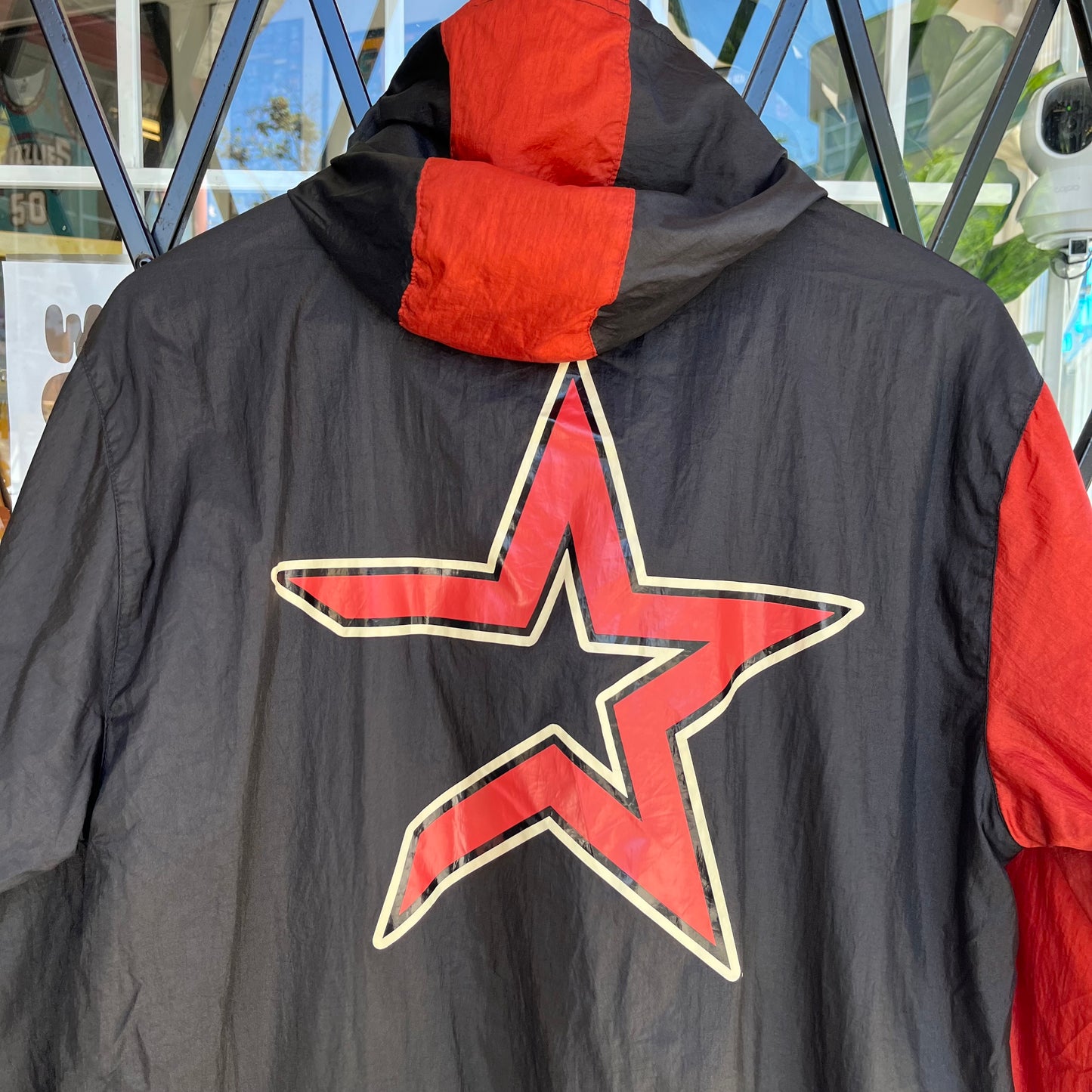 Mitchell & Ness Houston Astros Throwback Windbreaker - Size M
