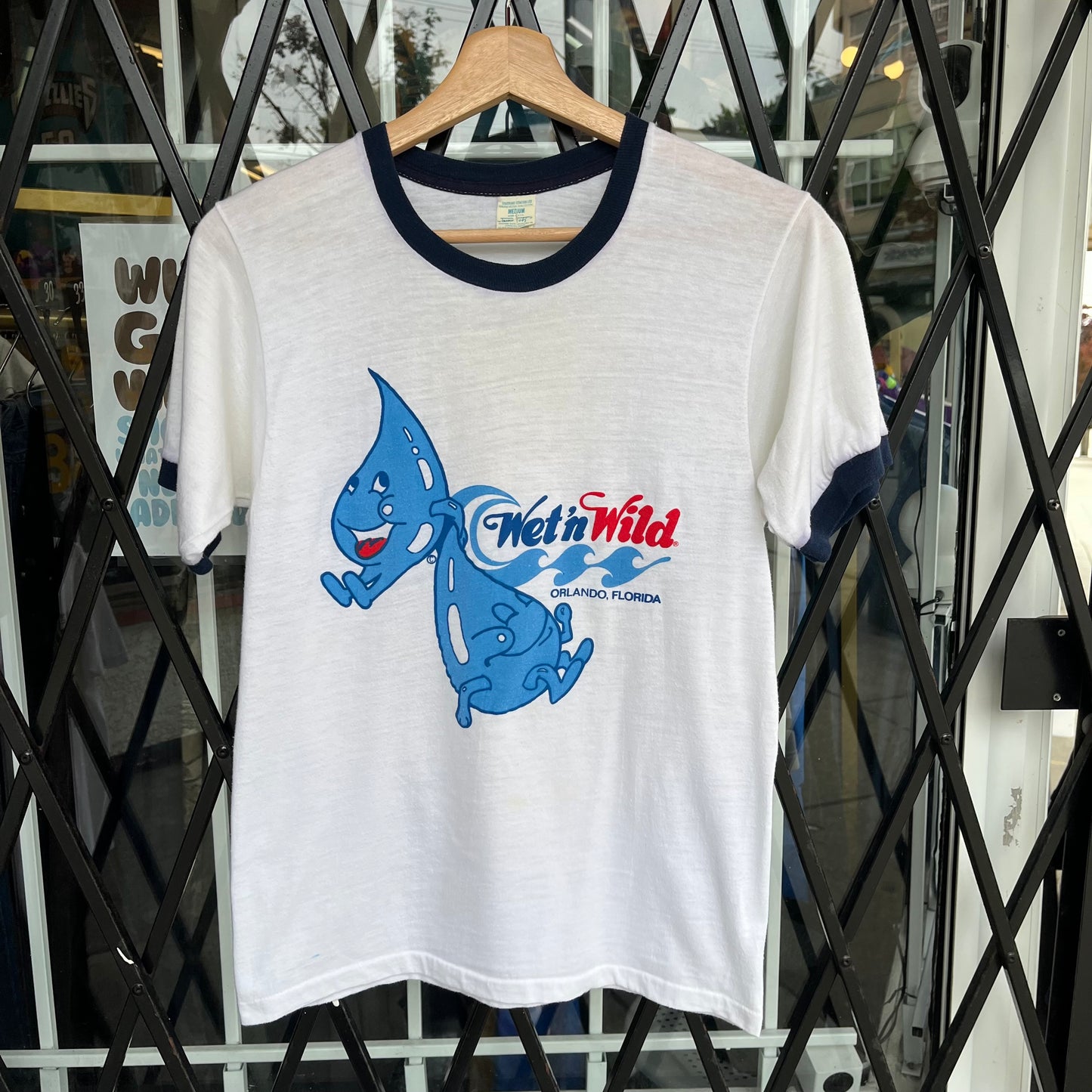 1980’s Wet N Wild Water Park Ringer Tee - Size M