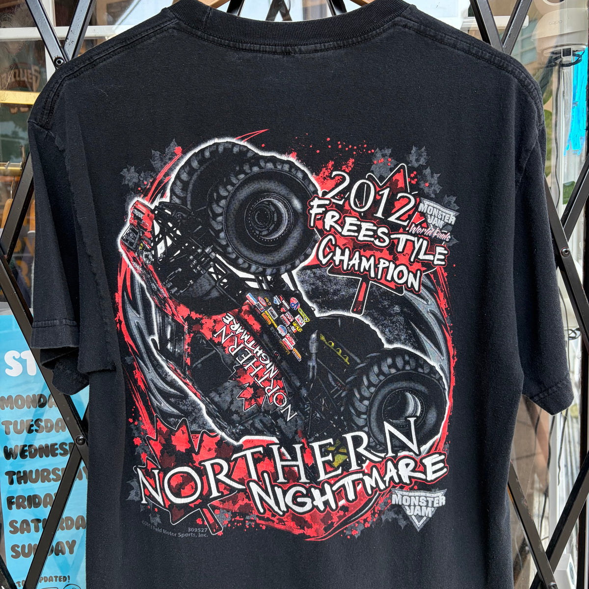 Monster Jam Northern Nightmare Tee - Size L