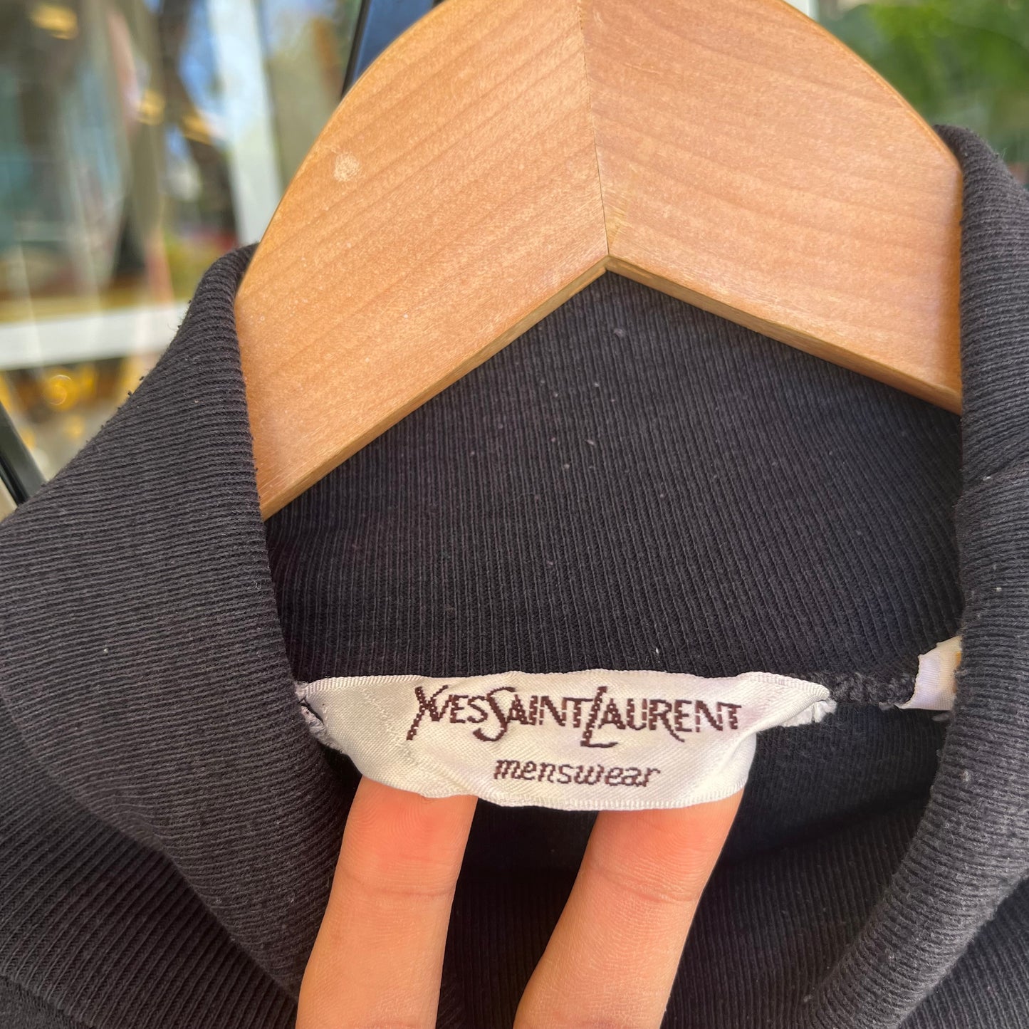 Vintage YSL Turtleneck Long Sleeve - Size XL