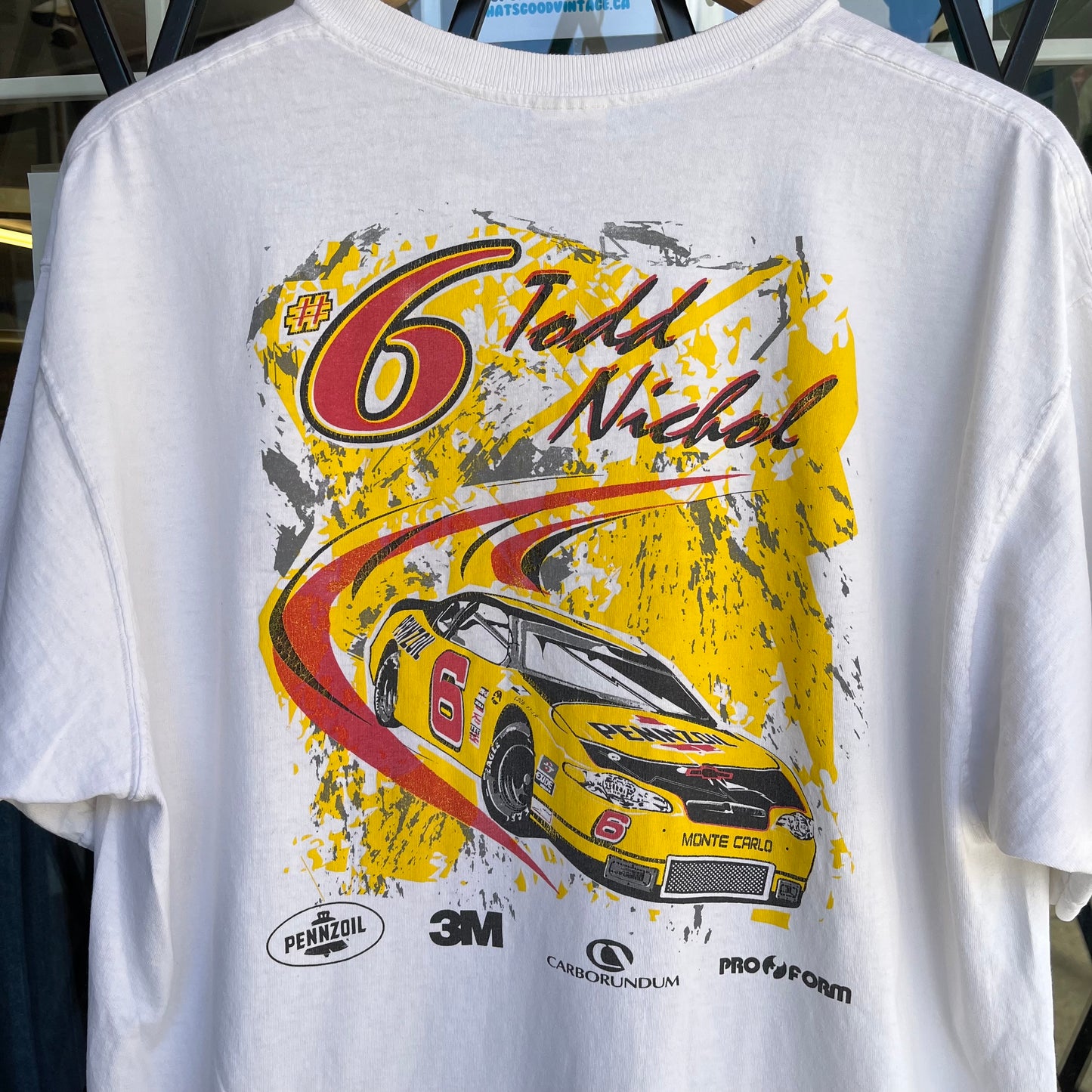 NASCAR Todd Nichol Racing Tee - Size XL