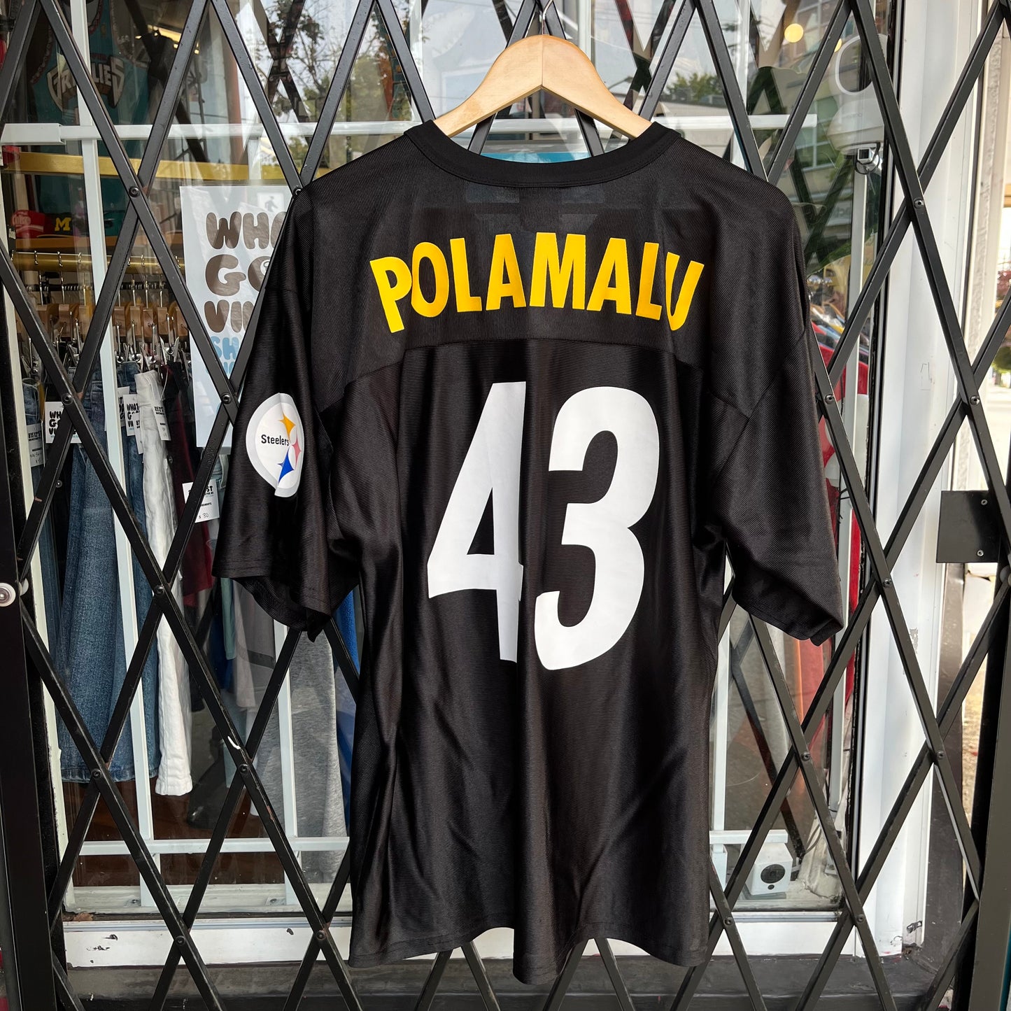 Pittsburg Steelers Troy Polamalu Jersey - Size L