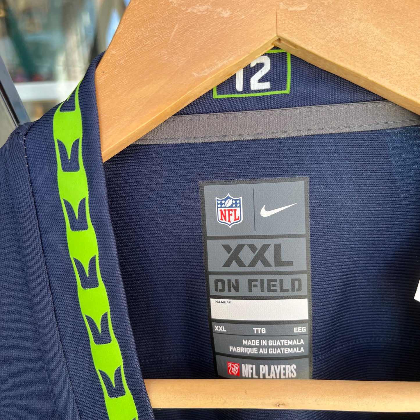 2014 Super Bowl Seattle Seahawks Marshawn Lynch Jersey - Size XXL