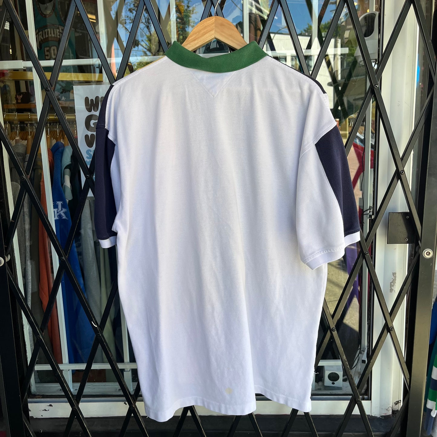 Vintage Tommy Hilfiger Colour Block Shirt - Size XL