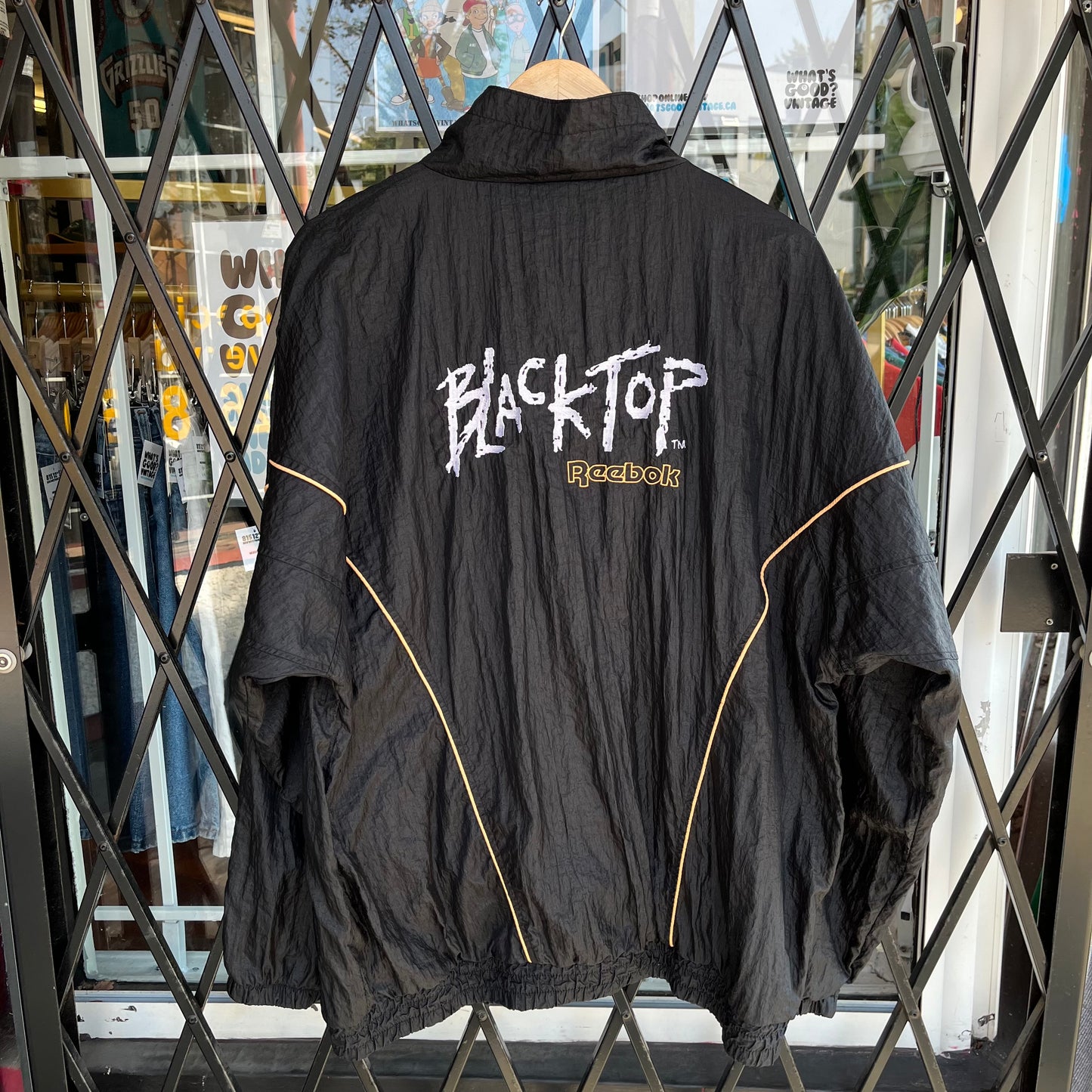 Vintage Reebok BlackTop Windbreaker - Size XL