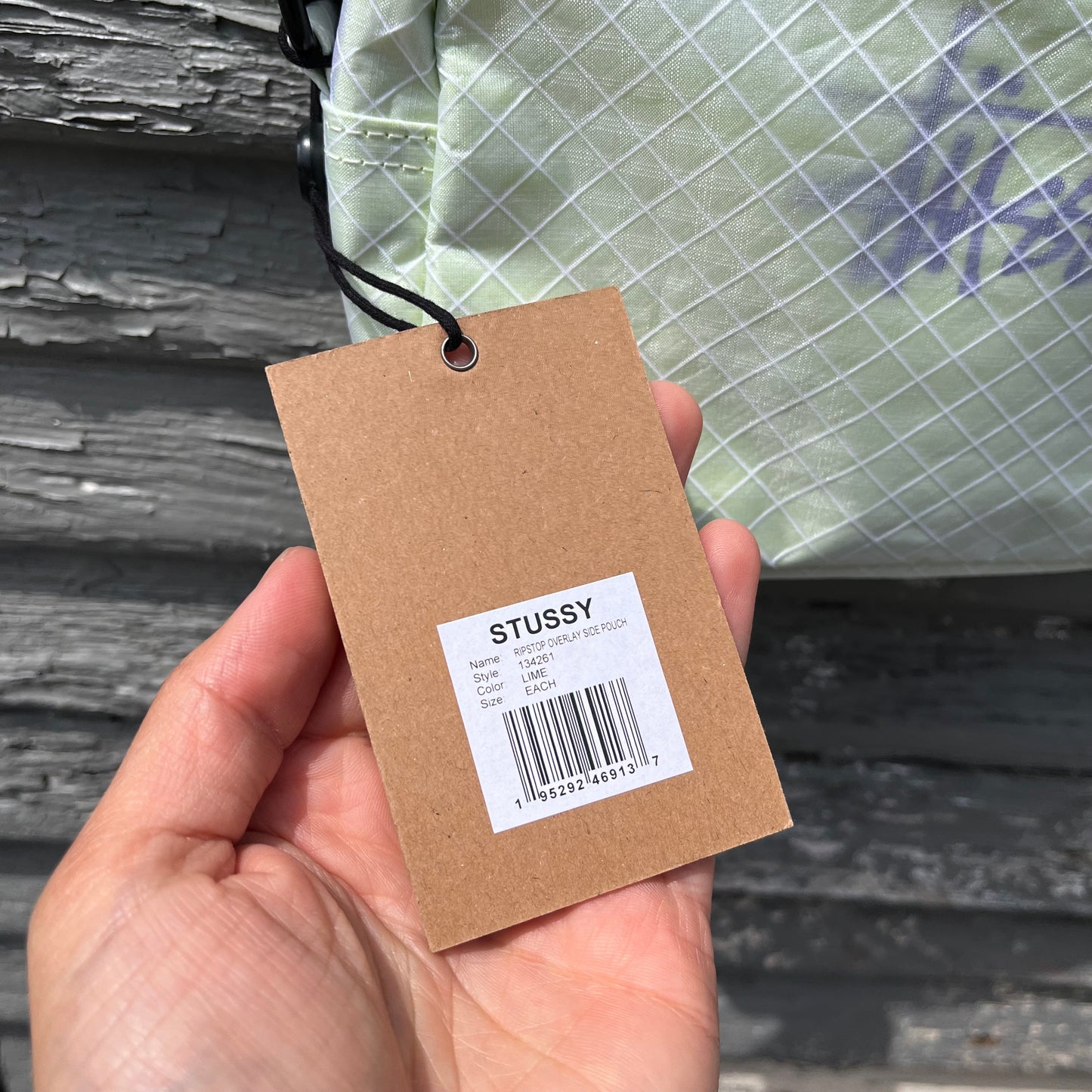 Stussy Ripstop Overlay Side Pouch