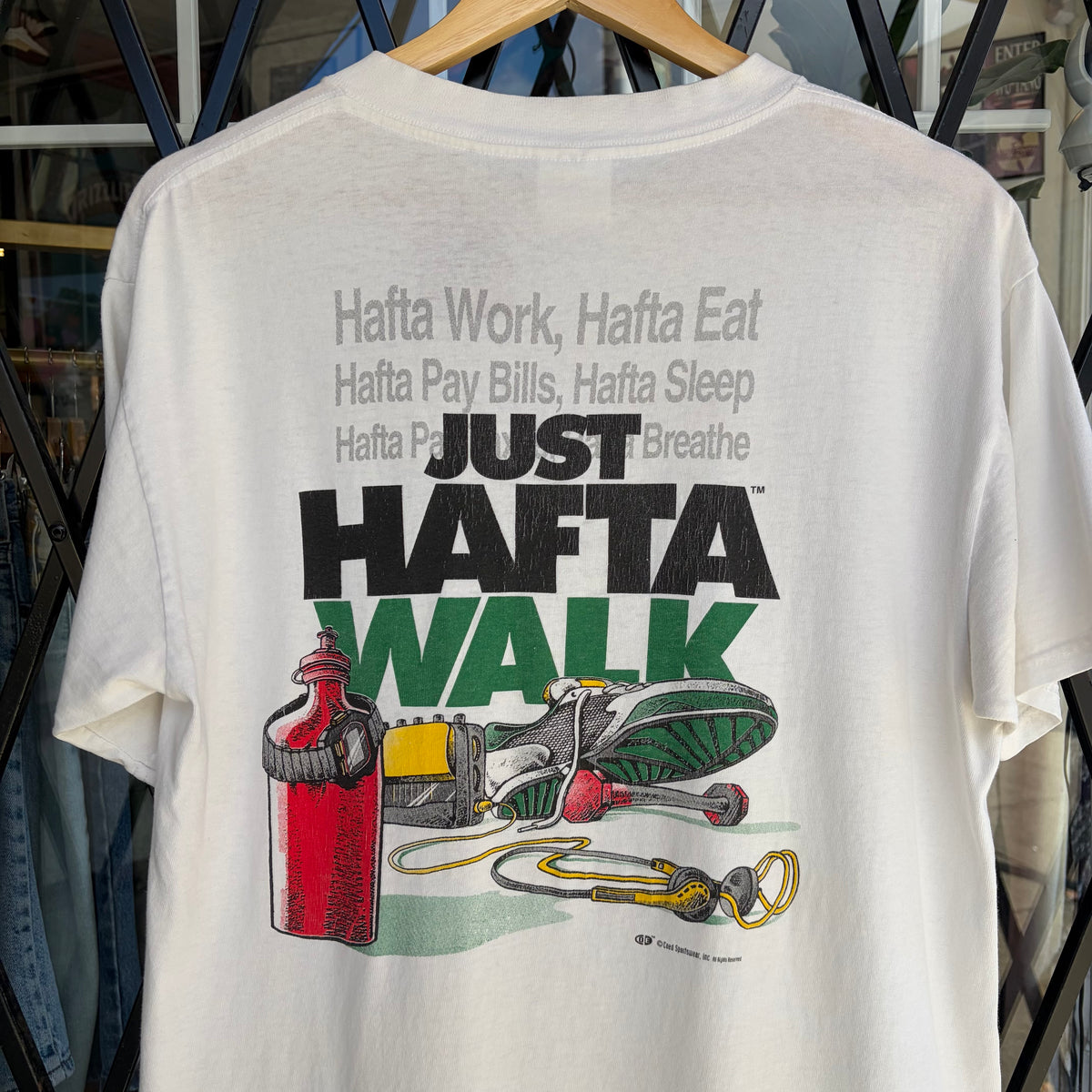 Vintage Hafta Walk Tee - Size L